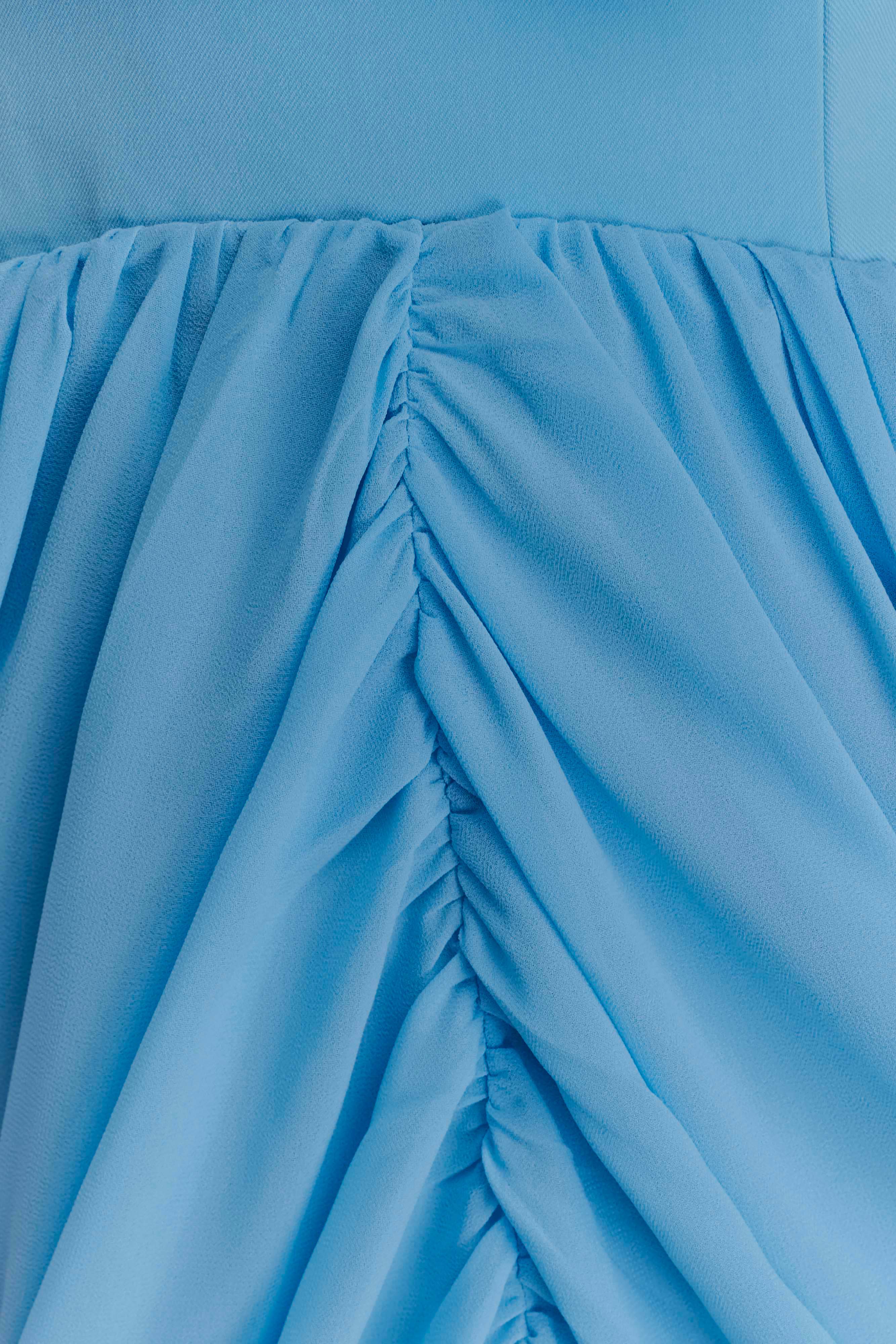 Alex Chiffon Maxi Dress - Blue - Image 7