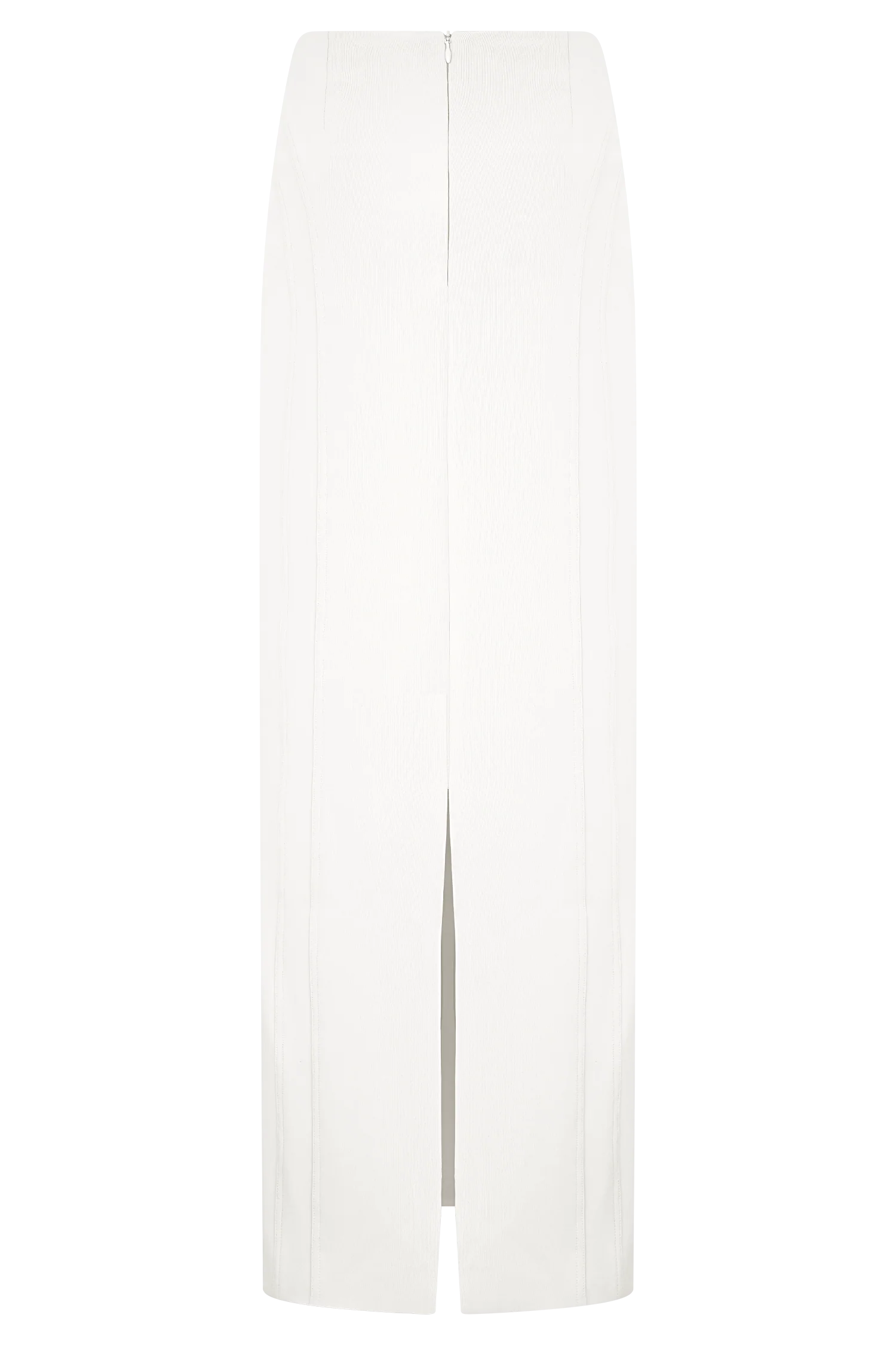 Alma High Waist Maxi Skirt - White - Image 8
