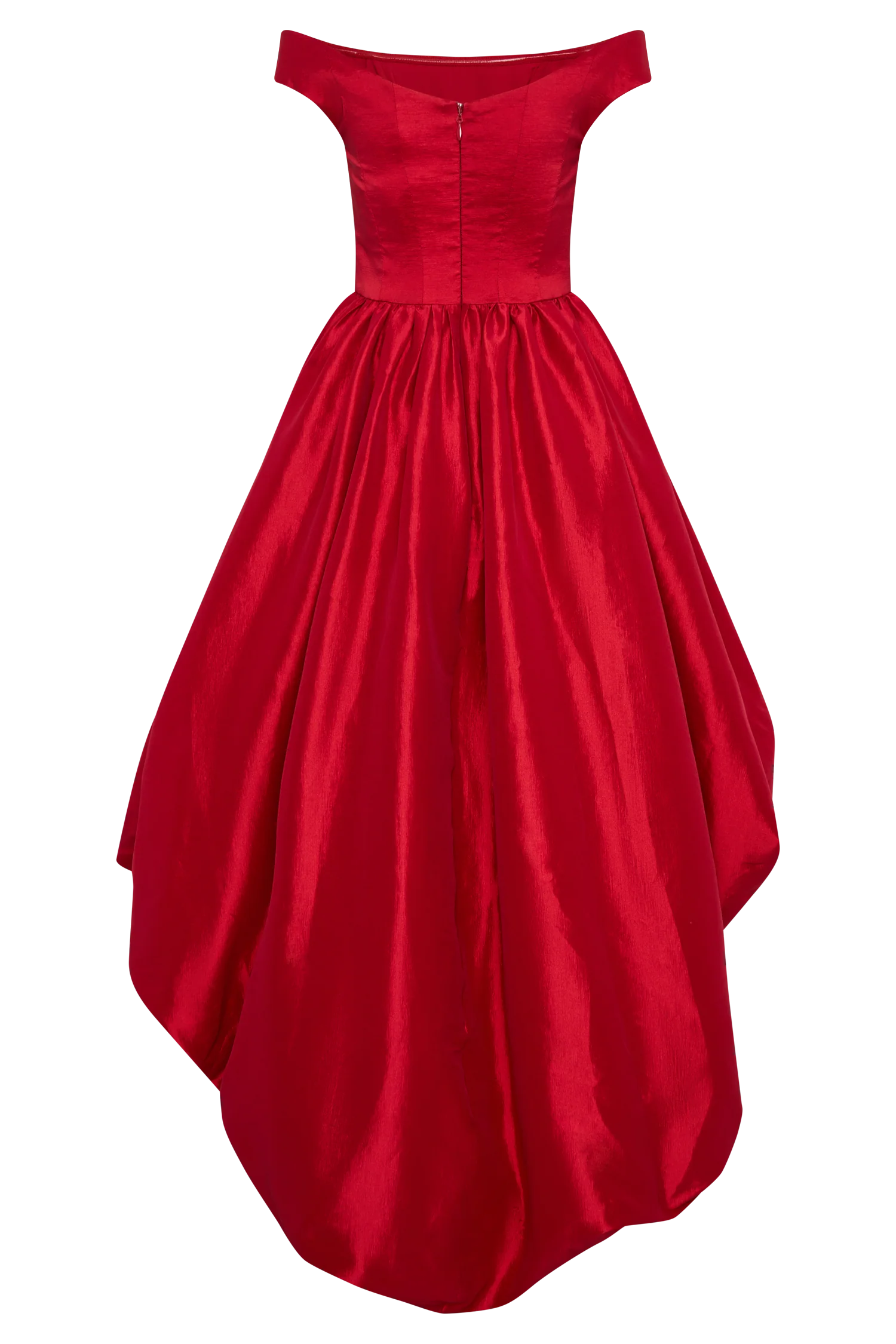 Amelia Bubble Maxi Dress - Ruby Red - Image 7