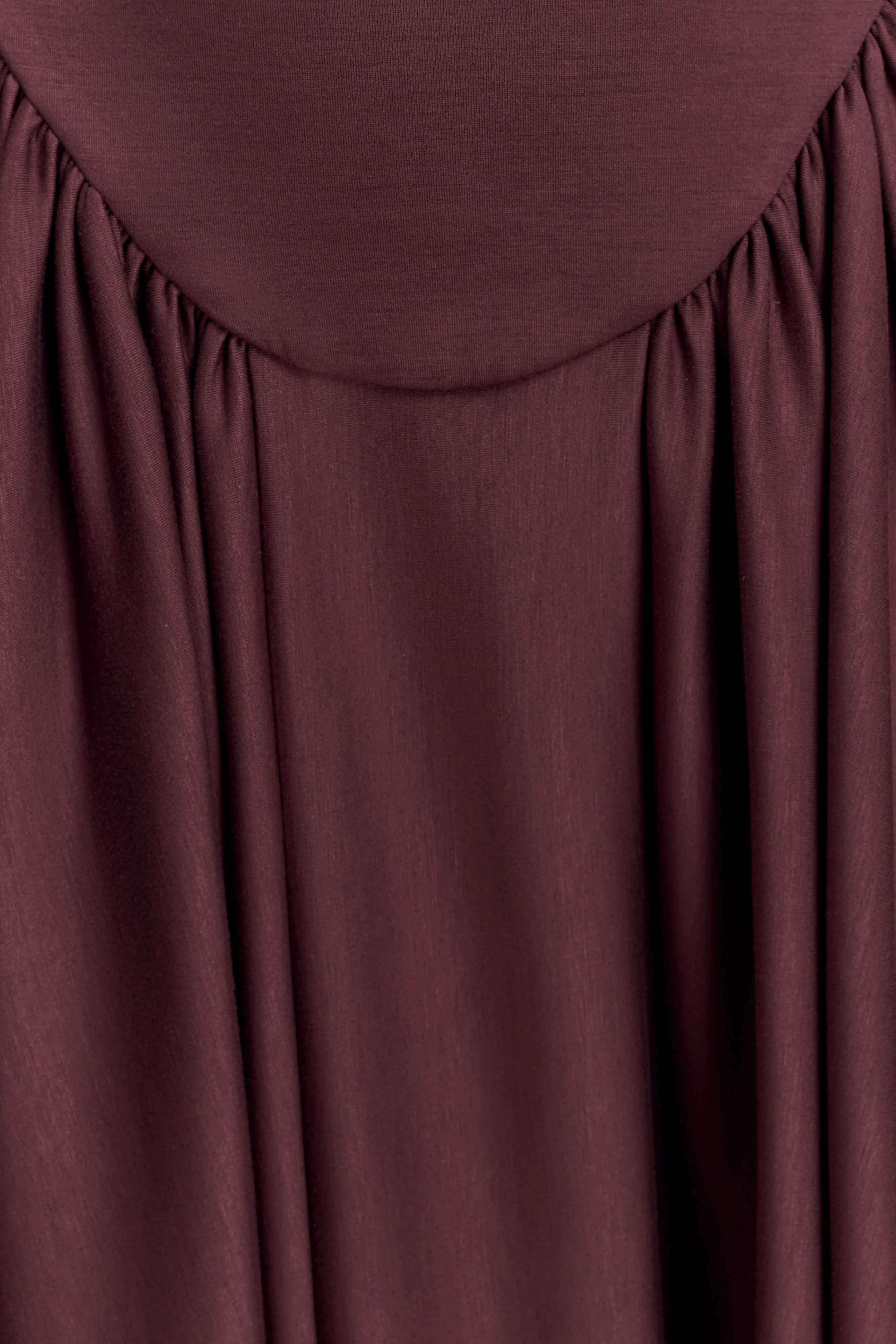 Angelina Scuba Halter Midi Dress - Chocolate - Image 6