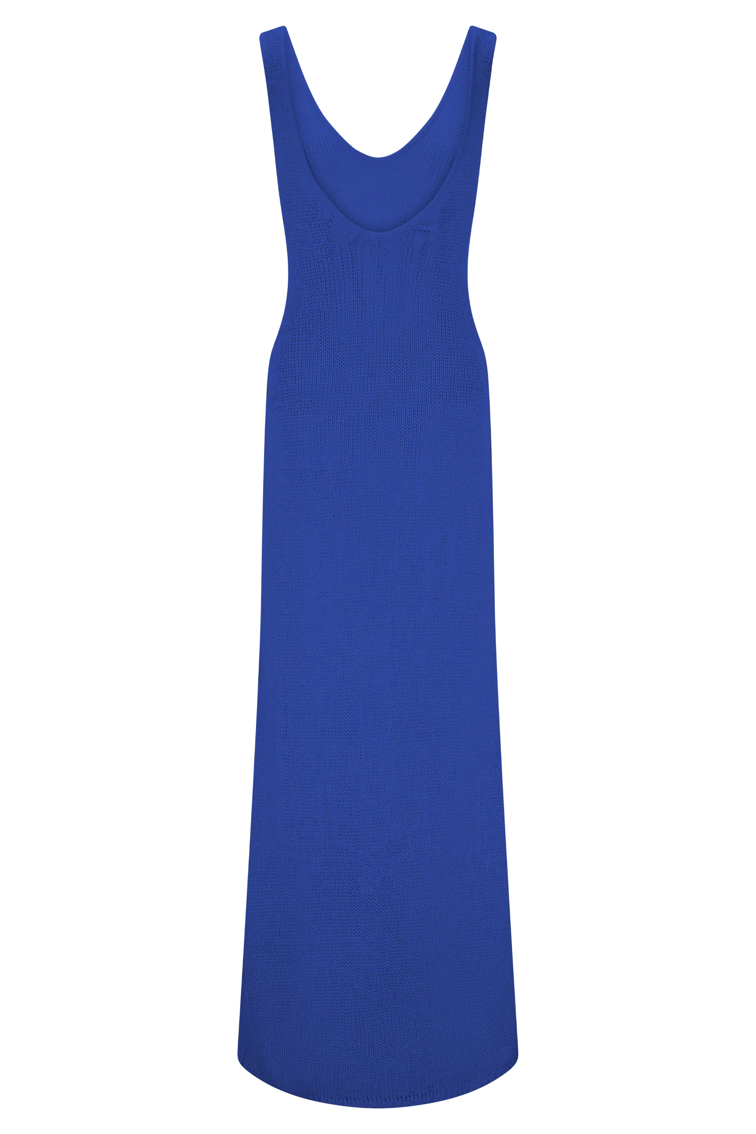 Ari Tape Yarn Knit Maxi Dress - Cobalt Blue - Image 6