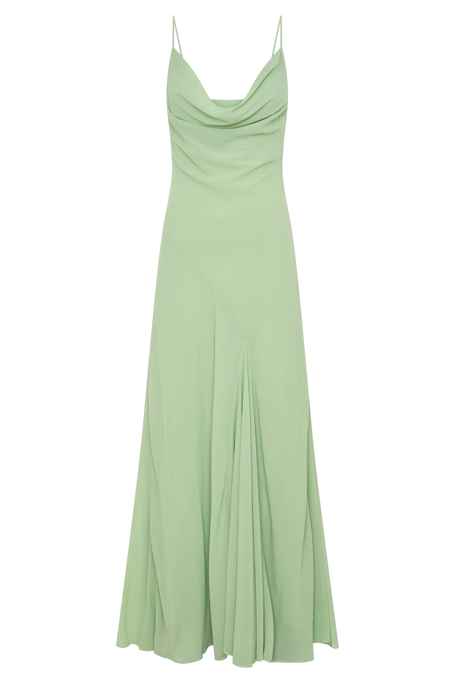 Aurelia Chiffon Maxi Dress - Sage - Image 9