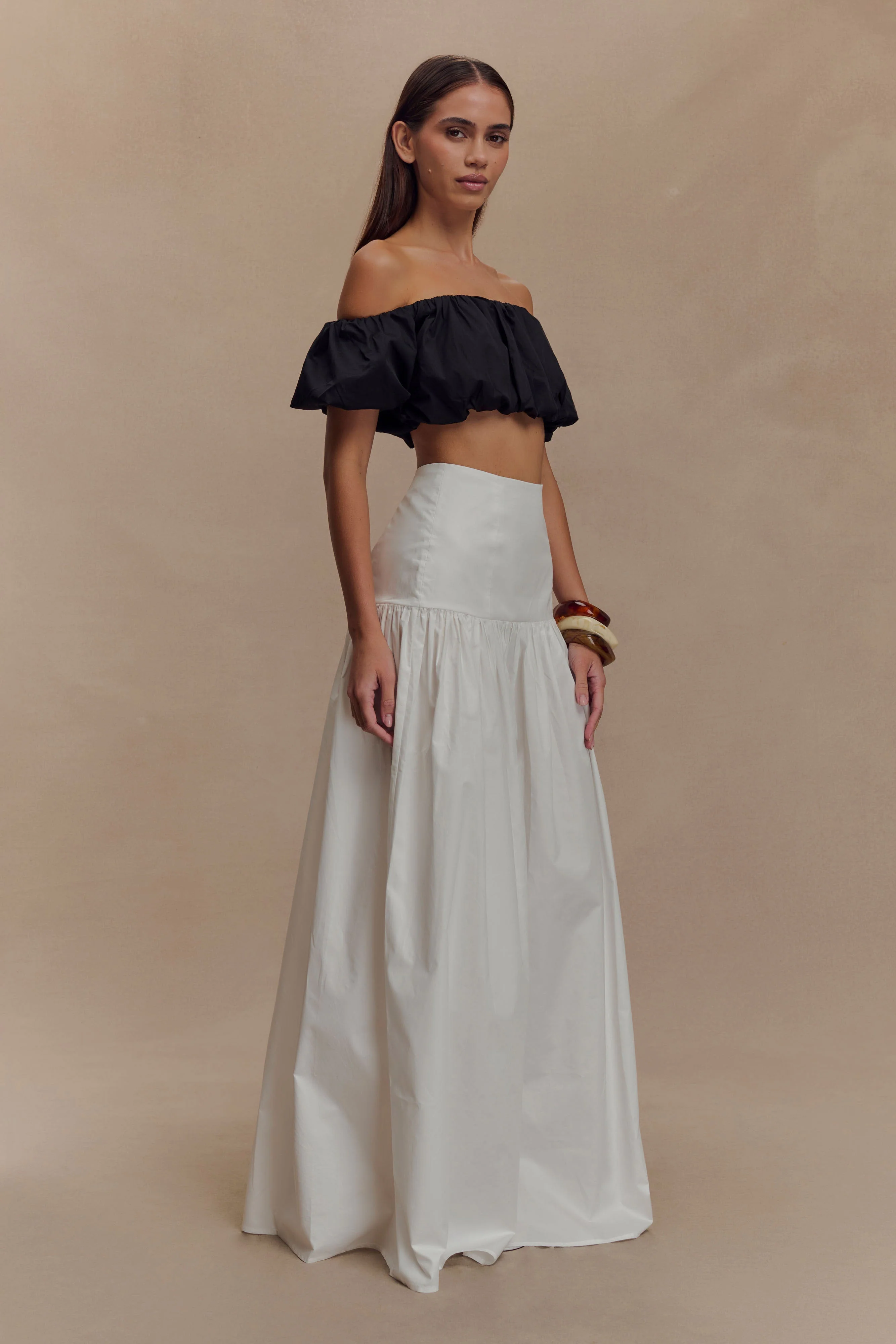 Autumn Maxi Skirt - White - Image 4