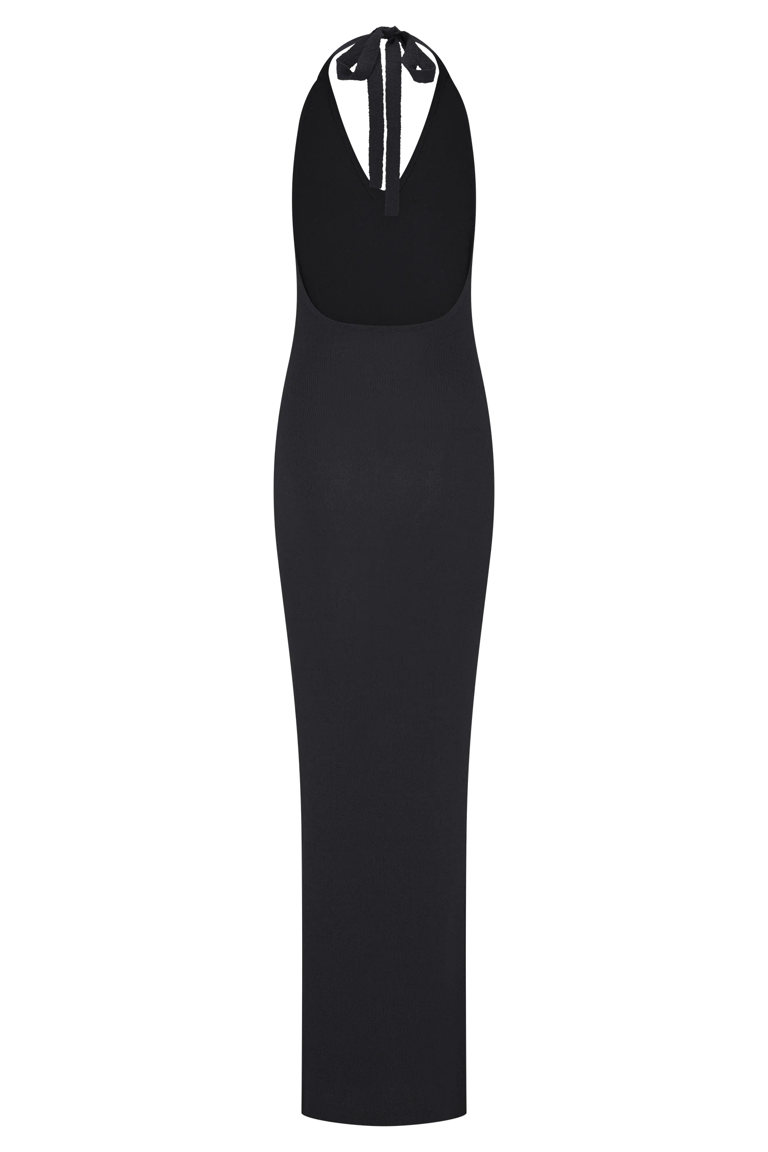 Ayella Cowl Knit Maxi Dress - Black - Image 8