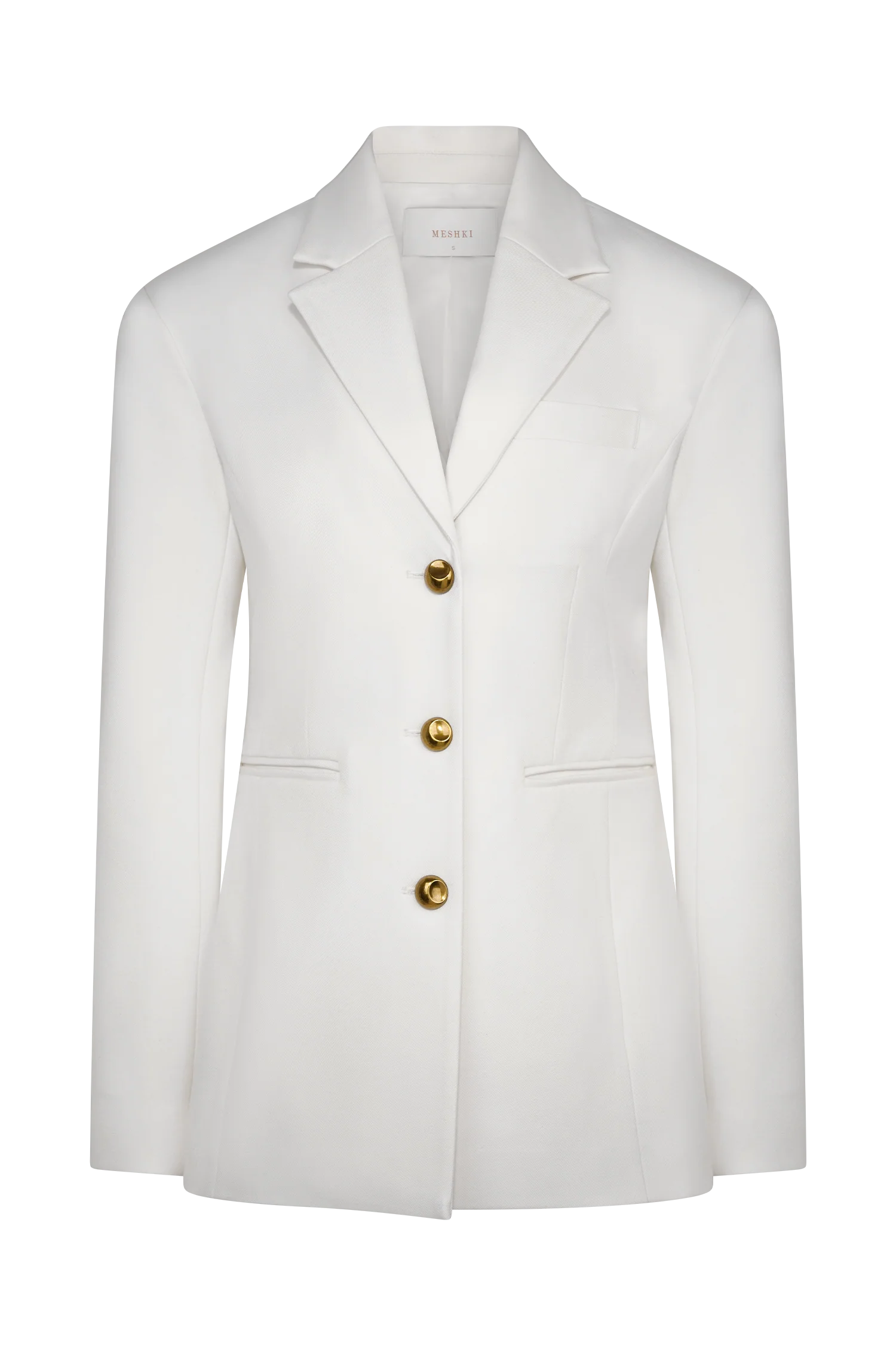 Bellamy Cinched Blazer - Ivory - Image 12