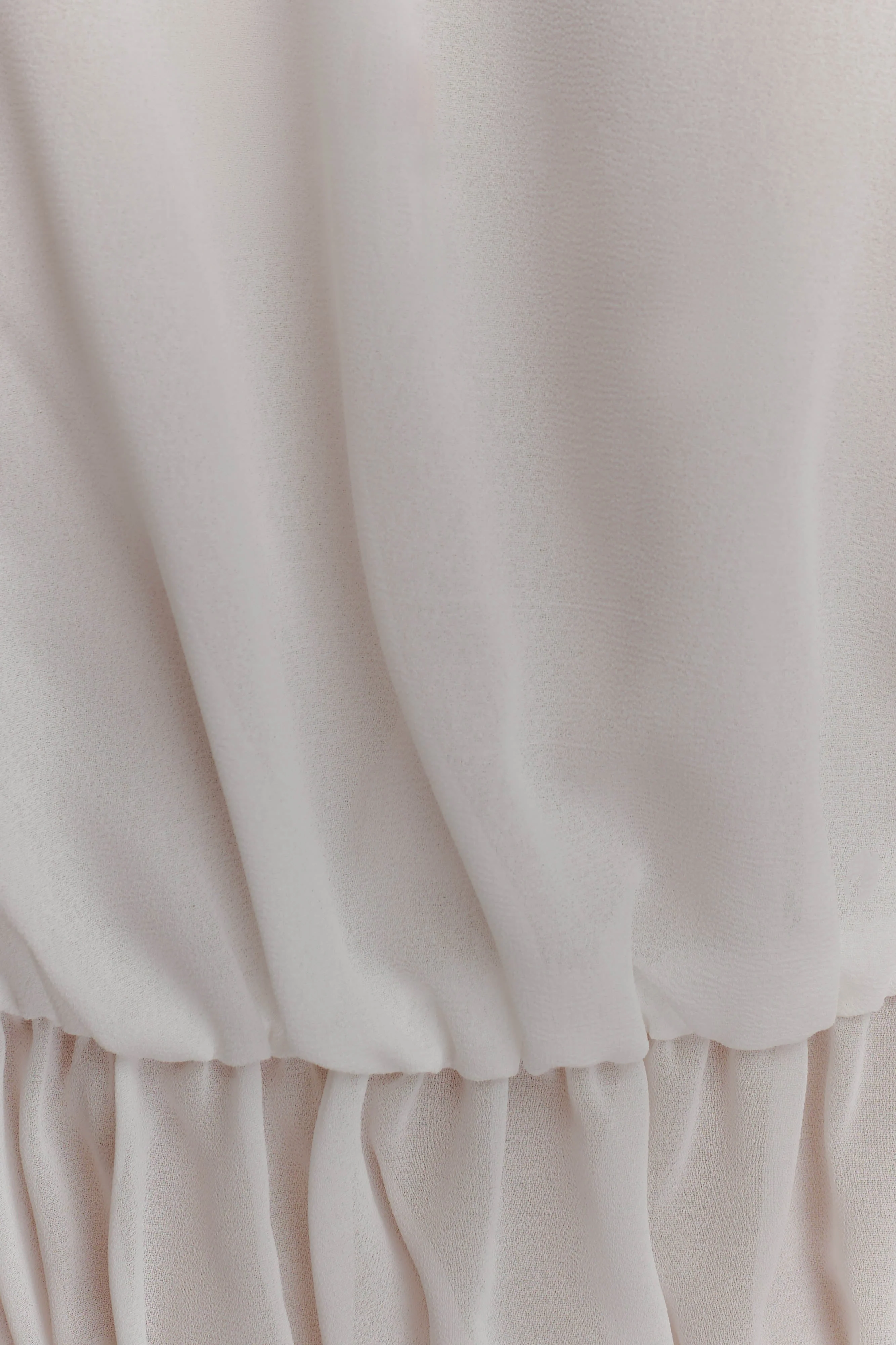 Carlie Chiffon Maxi Skirt - Ivory - Image 8