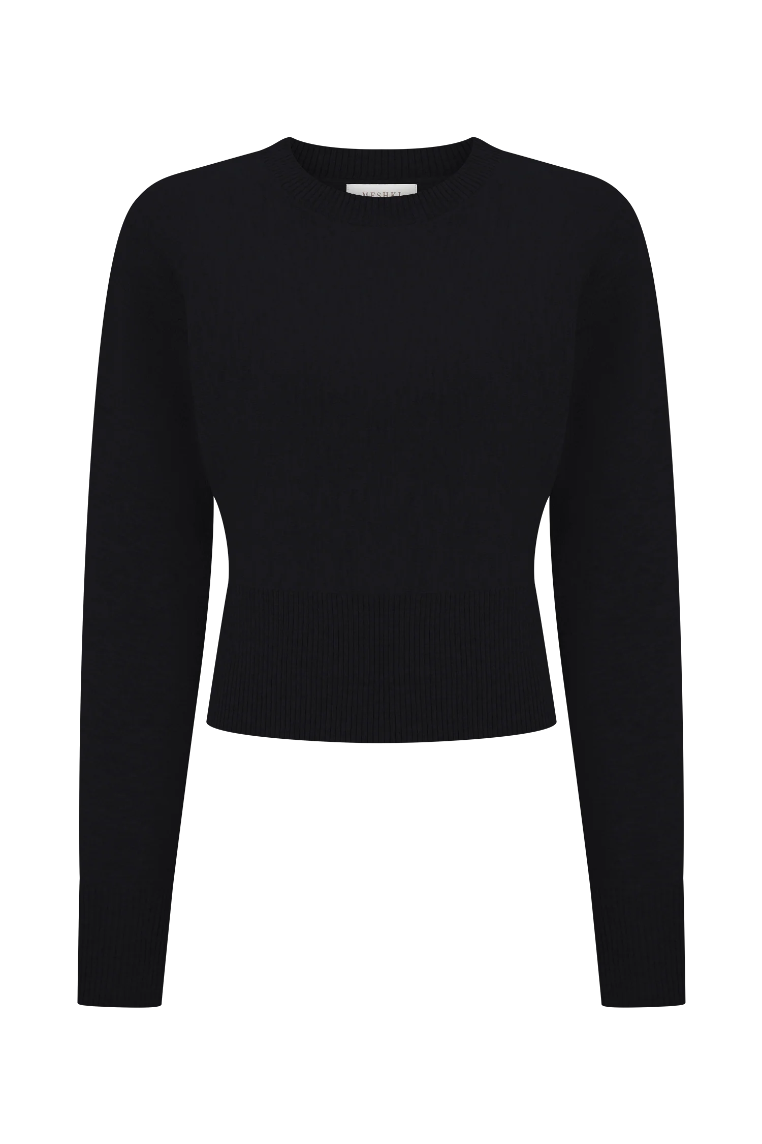 Ciaralee Cinched Waist Jumper - Black - Image 10