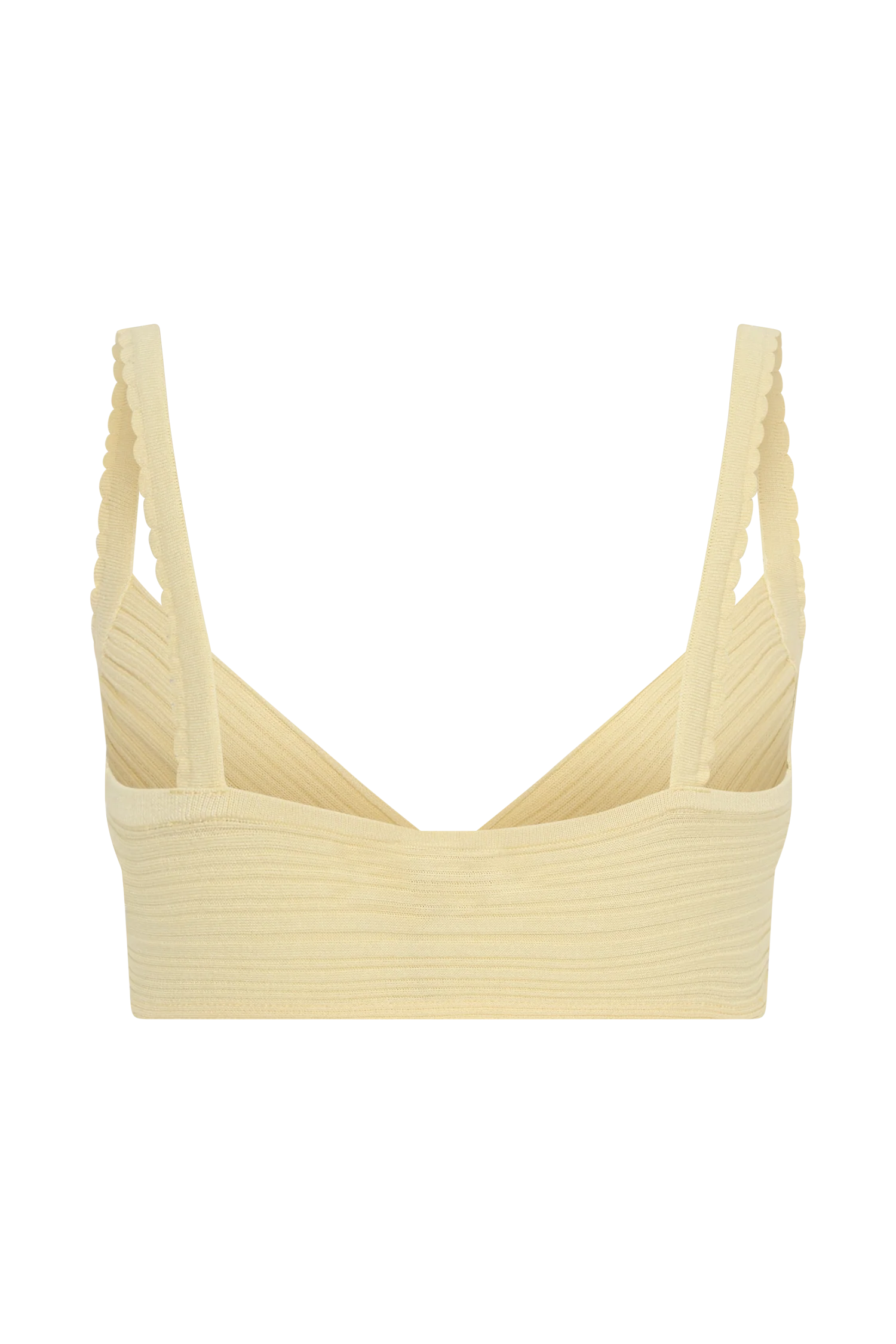 Coleene Pointelle Knit Top - Lemon - Image 8