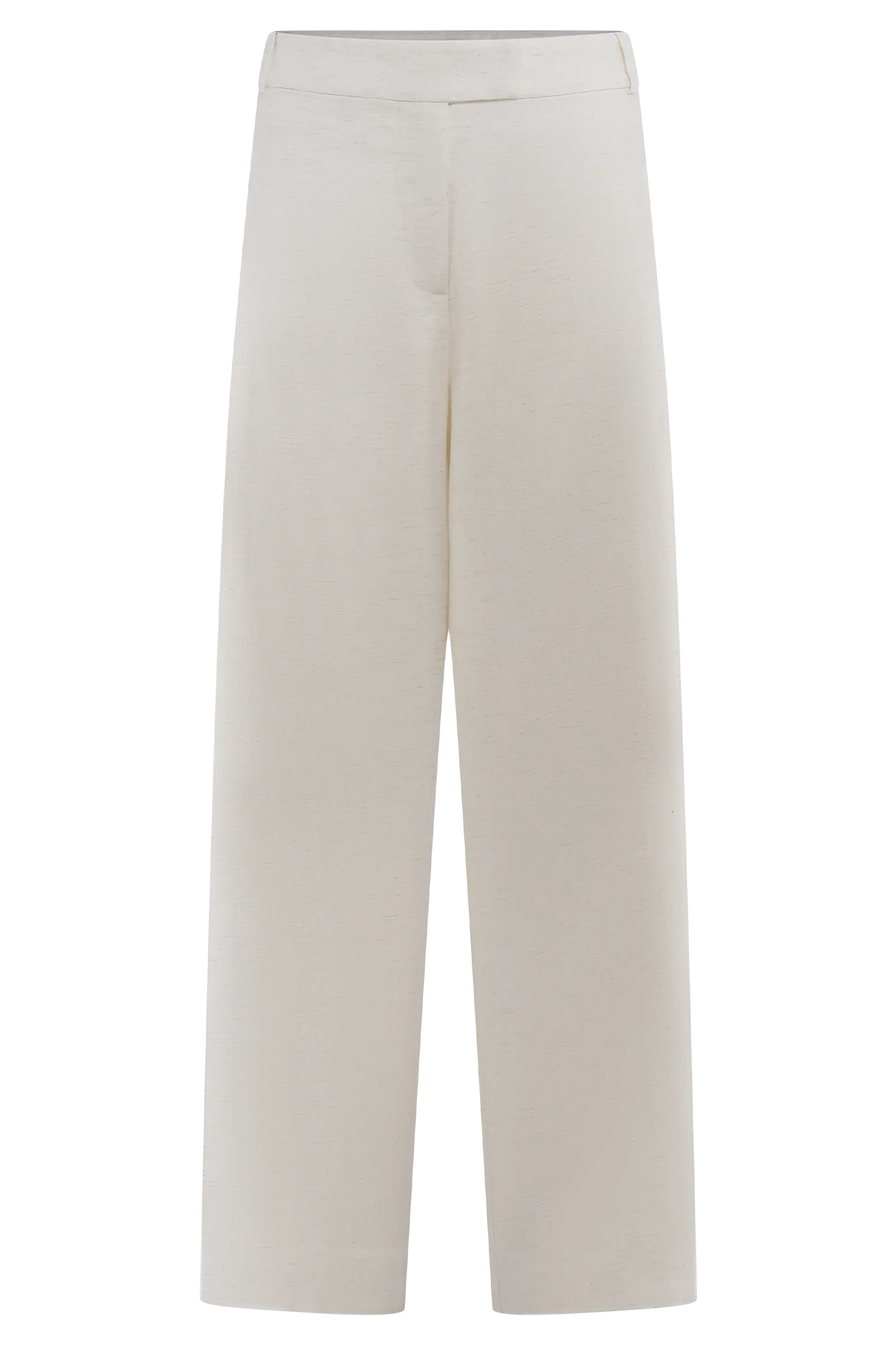 Cyrene Linen Wide Leg Pants - Oat Marle - Image 9