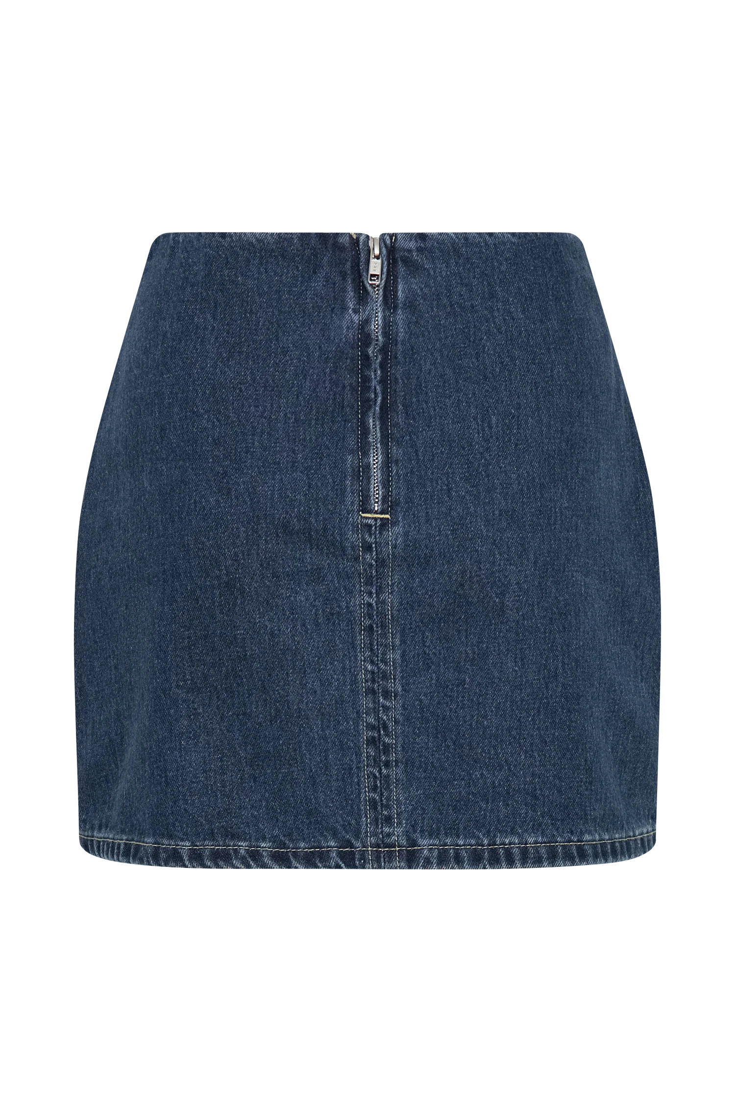Ellie Denim Mini Skirt - Dark Blue - Image 8