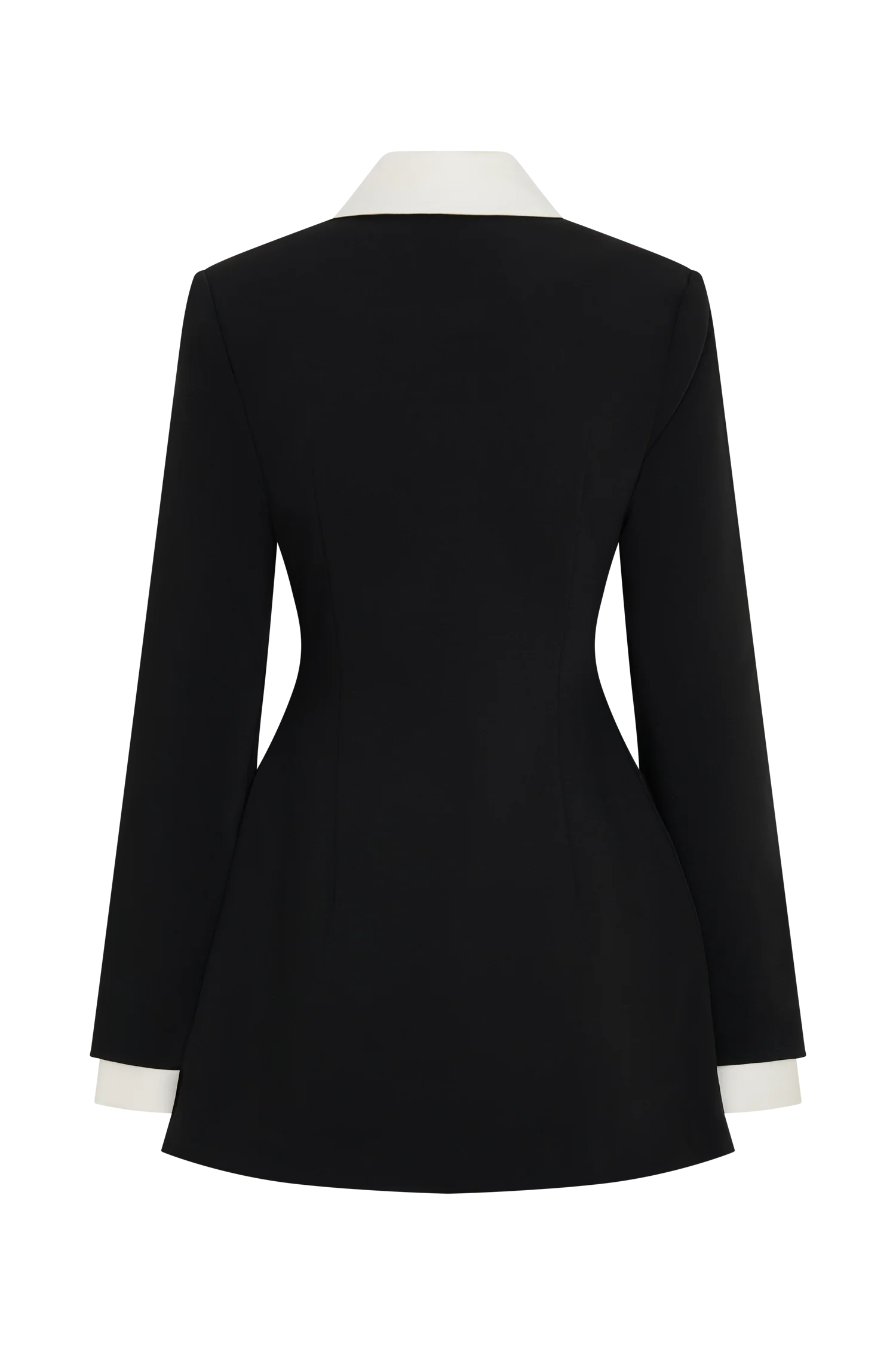 Gretchen Suiting Mini Dress - Black - Image 10