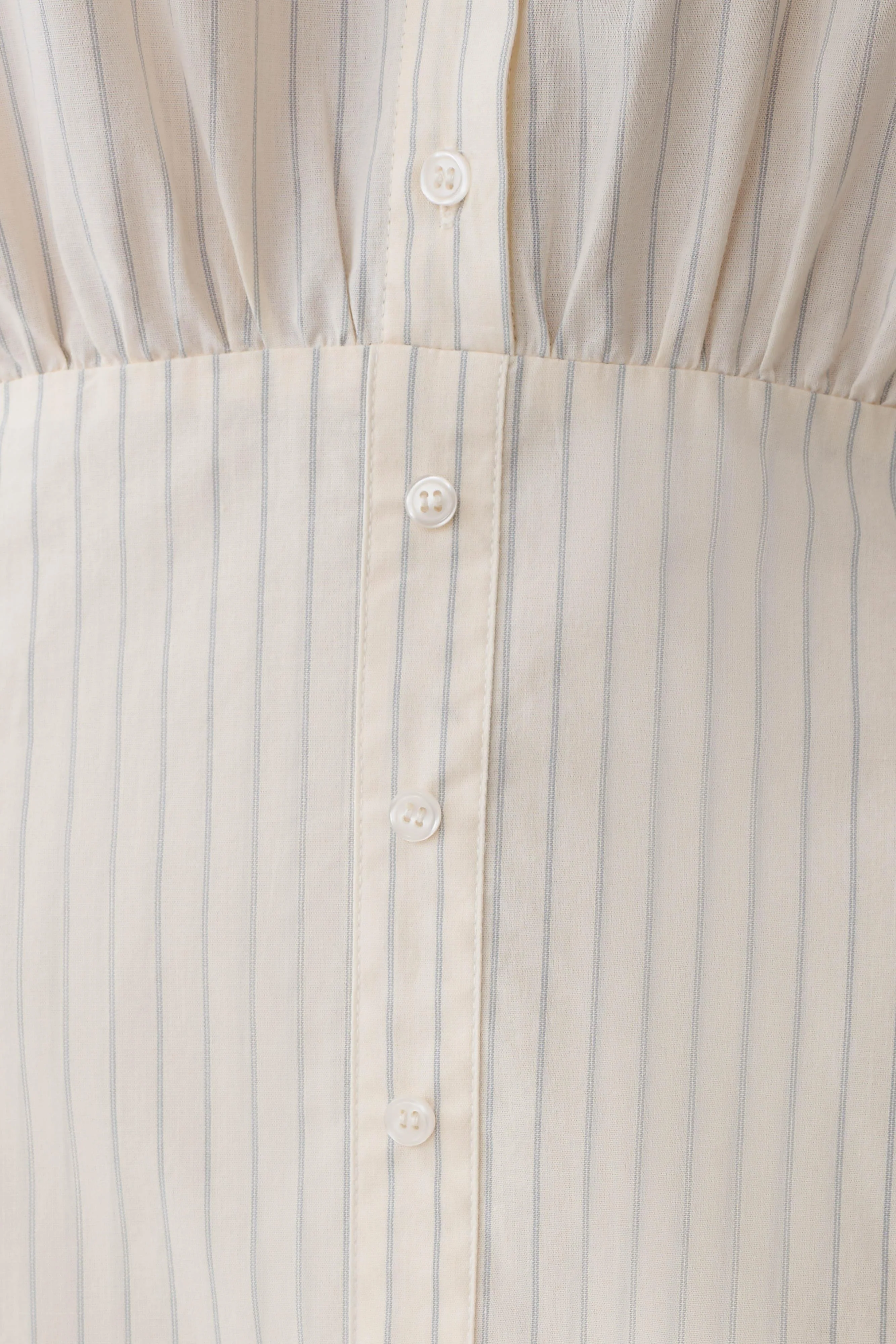 Ivy Oversize Shirt Mini Dress - Stripe - Image 7