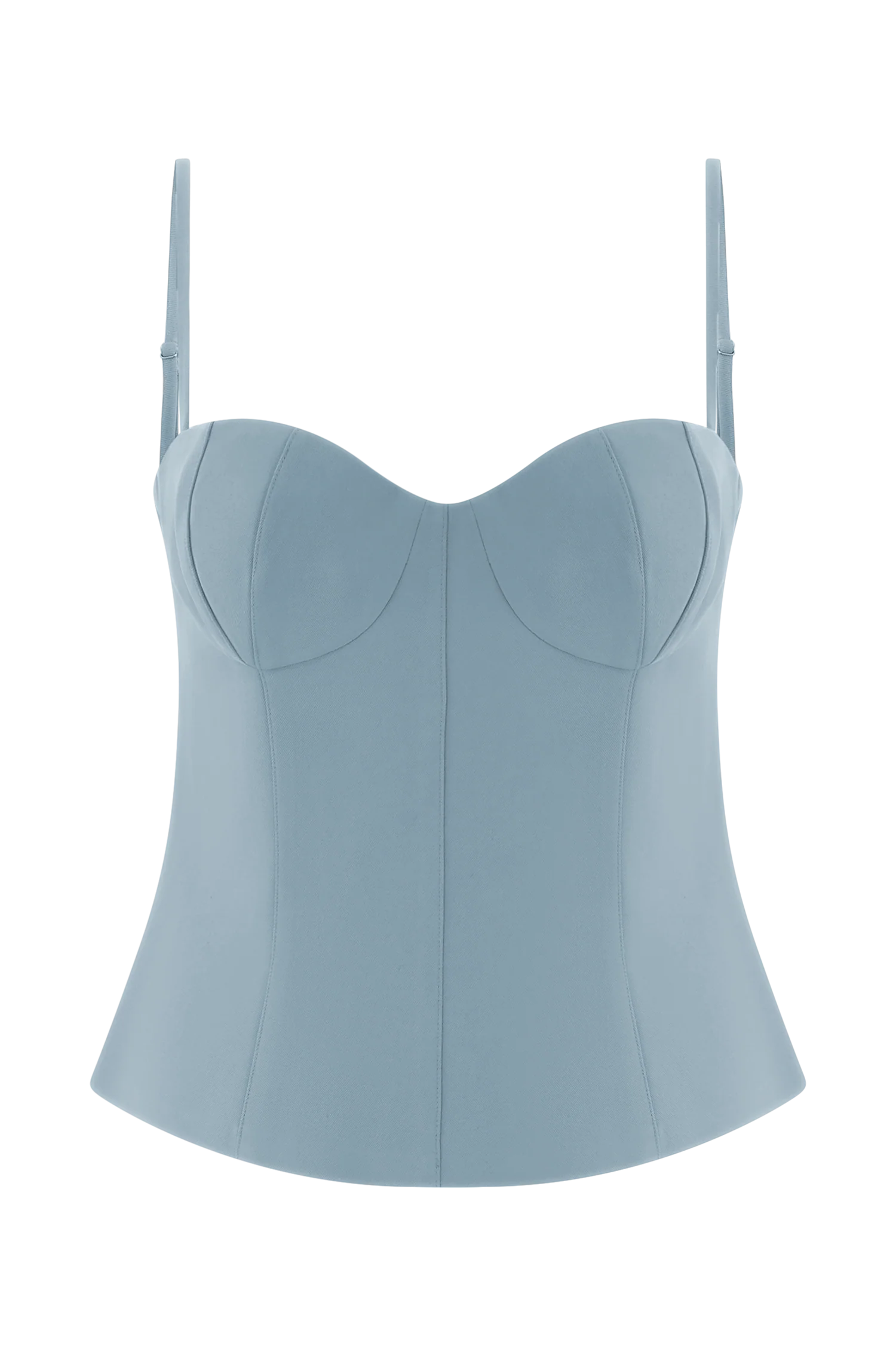Jaime Spaghetti Strap Suiting Top - Ocean Blue - Image 8