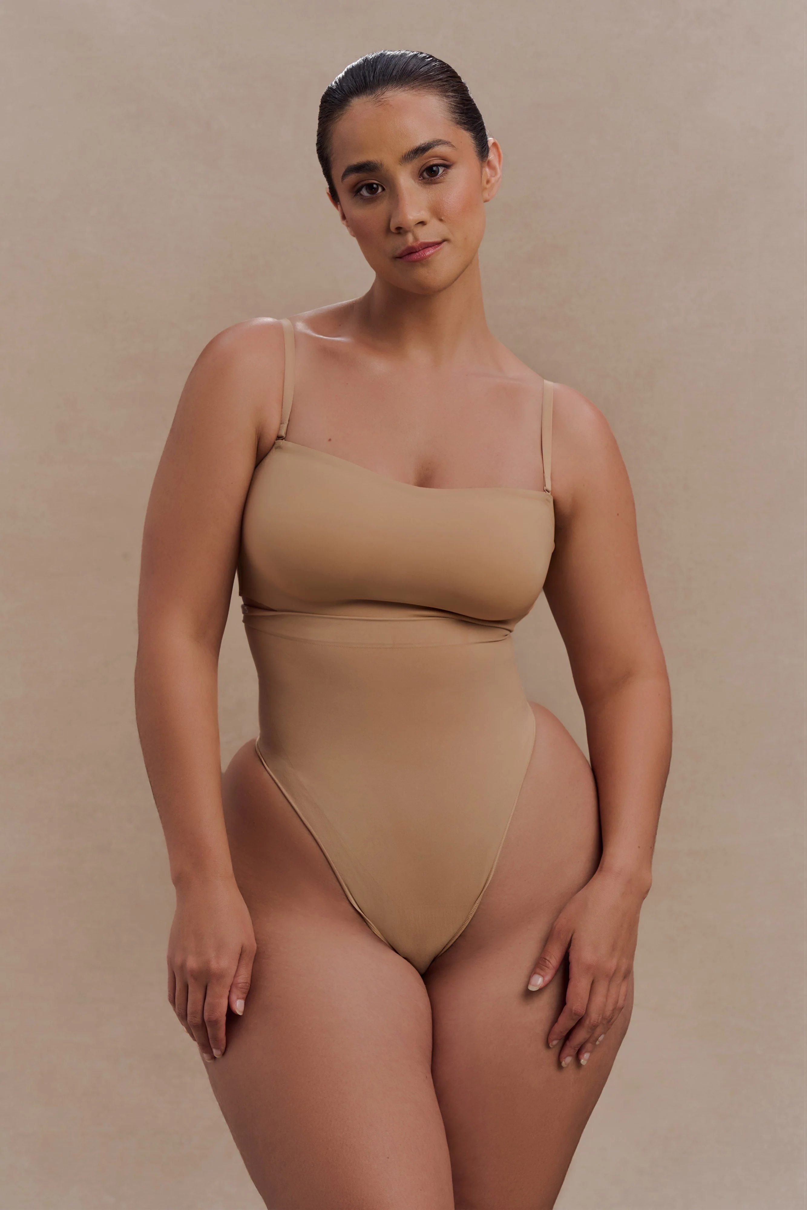 Joanna Strapless Shapewear Bra - Beige - Image 3