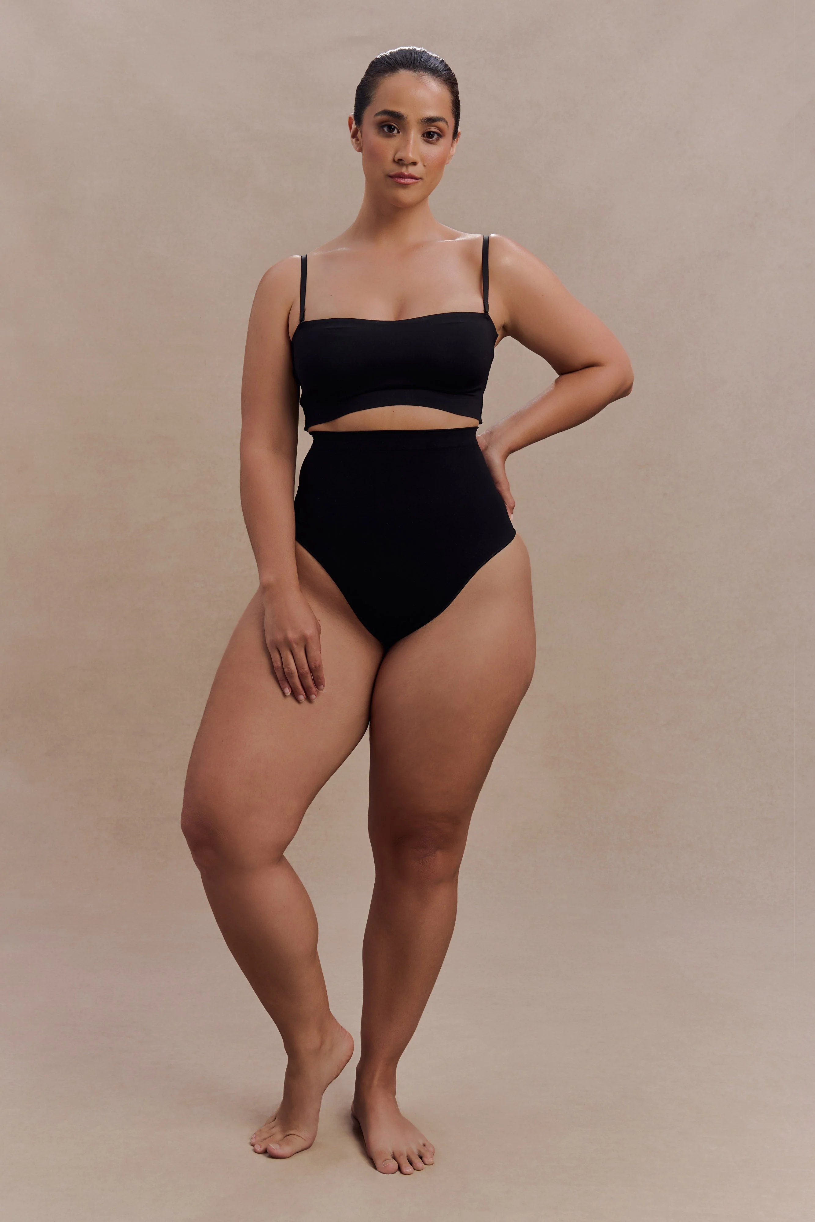 Joanna Strapless Shapewear Bra - Black - Image 5