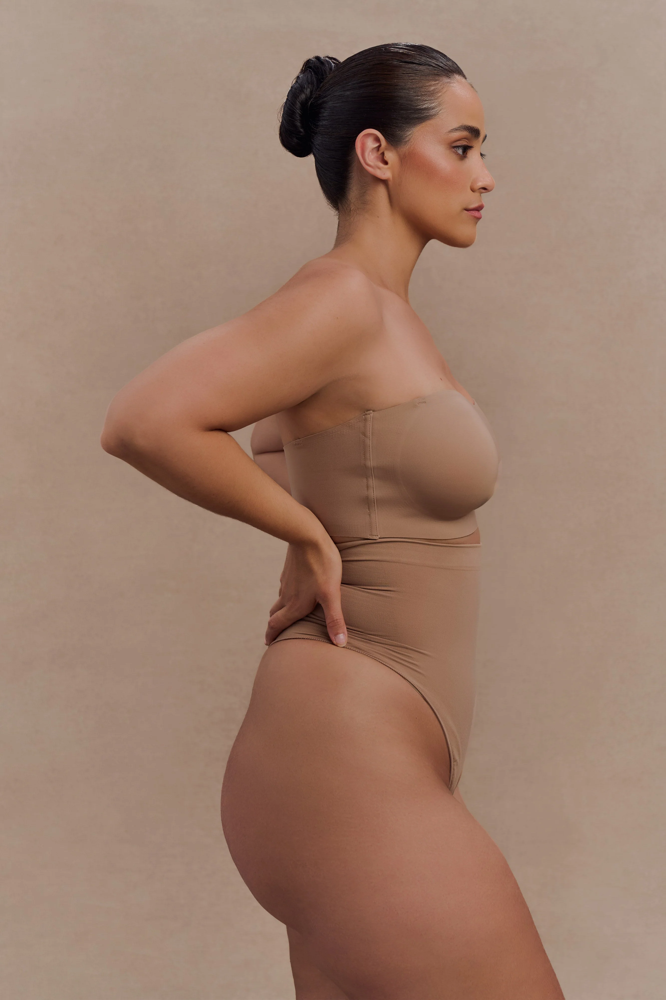 Joanna Strapless Shapewear Bra - Latte - Image 4