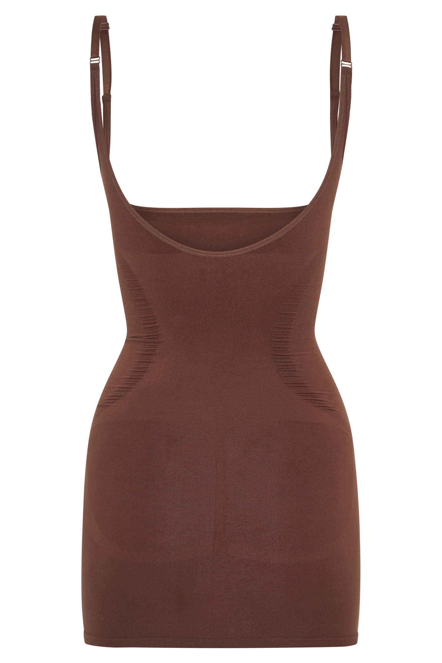 Jocelyn Backless Shapewear Mini Dress - Espresso - Image 7