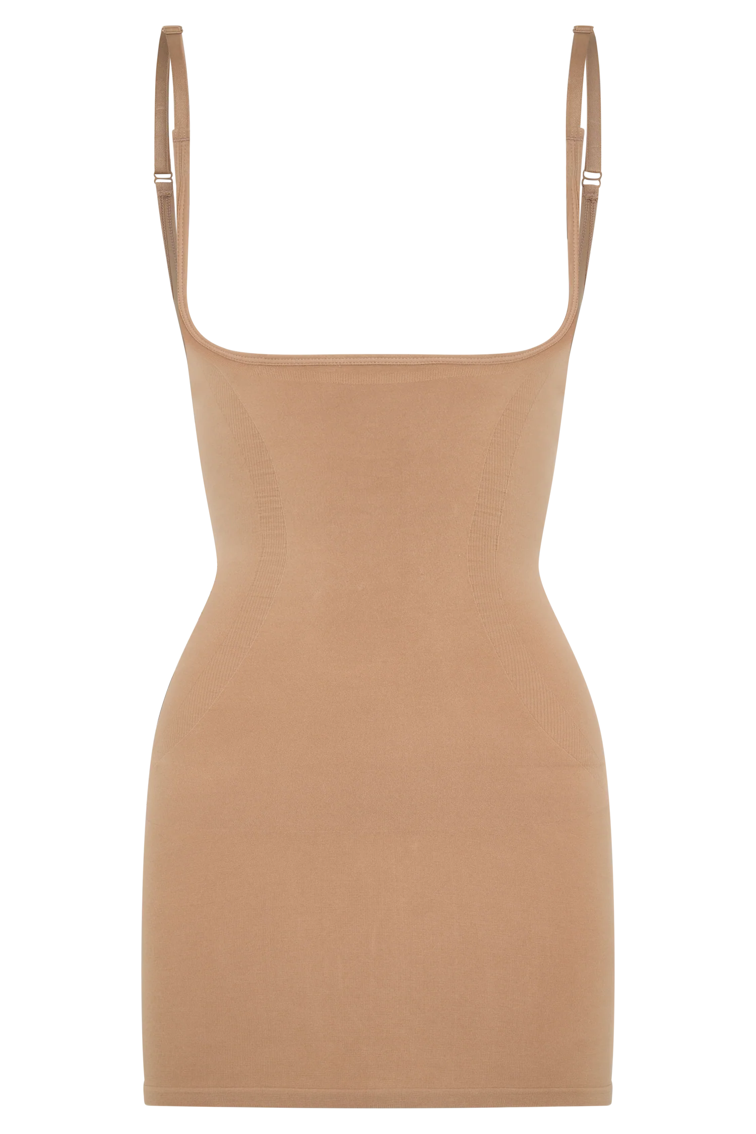 Jocelyn Backless Shapewear Mini Dress - Latte - Image 6