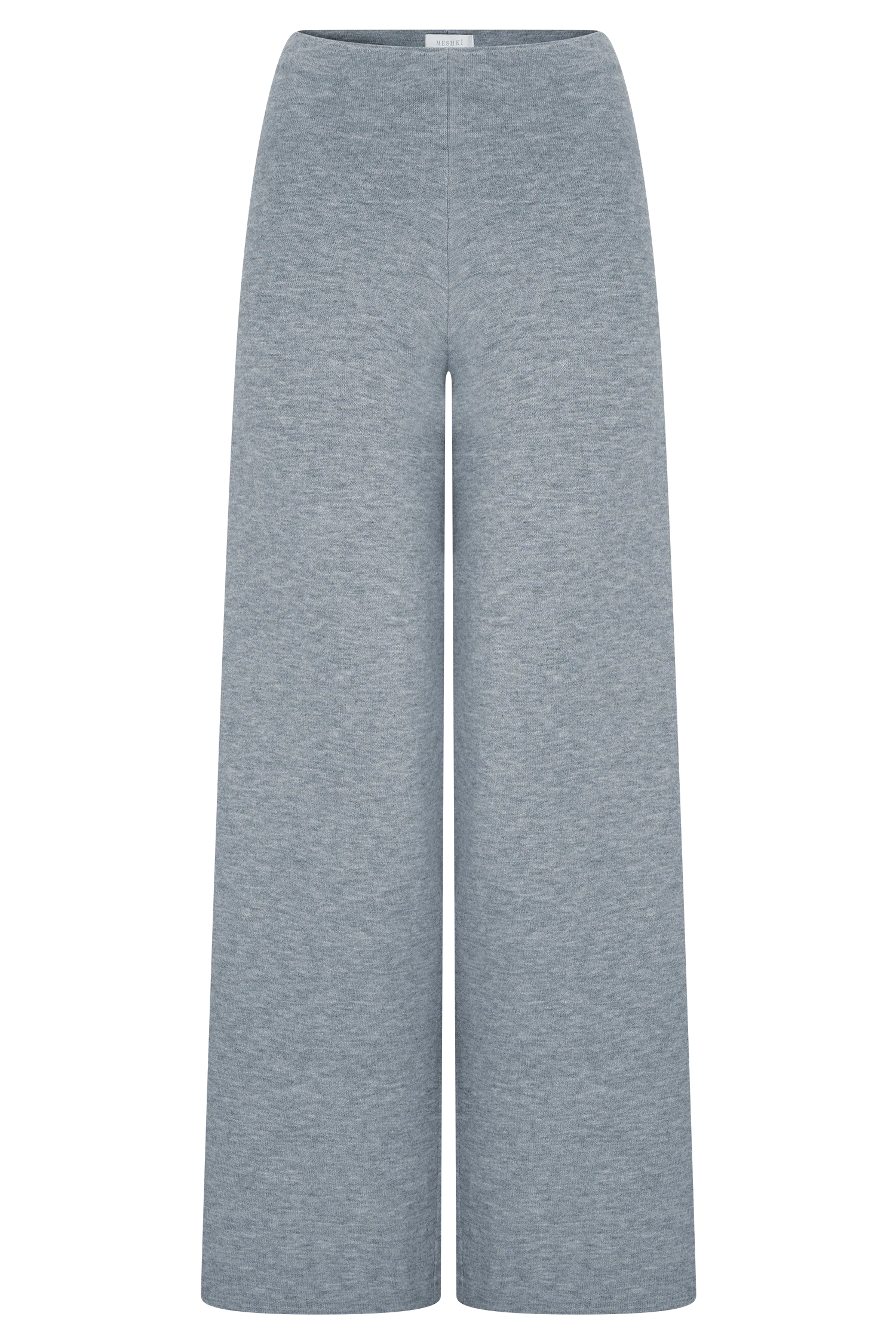 Kerrymae Straight Leg Knit Pants - Grey Marle - Image 10