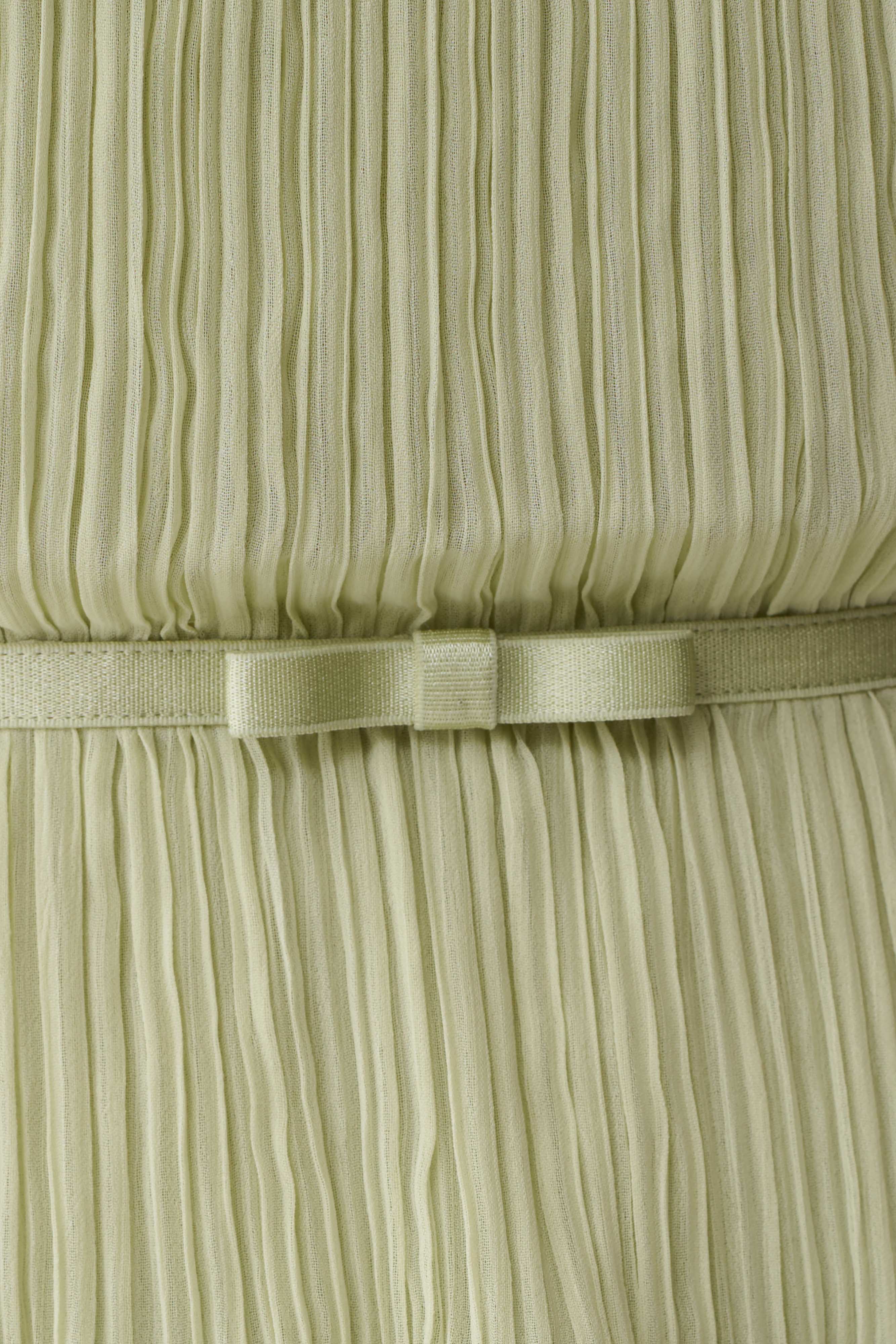 Lilou Pleated Sleeveless Top - Sage - Image 7