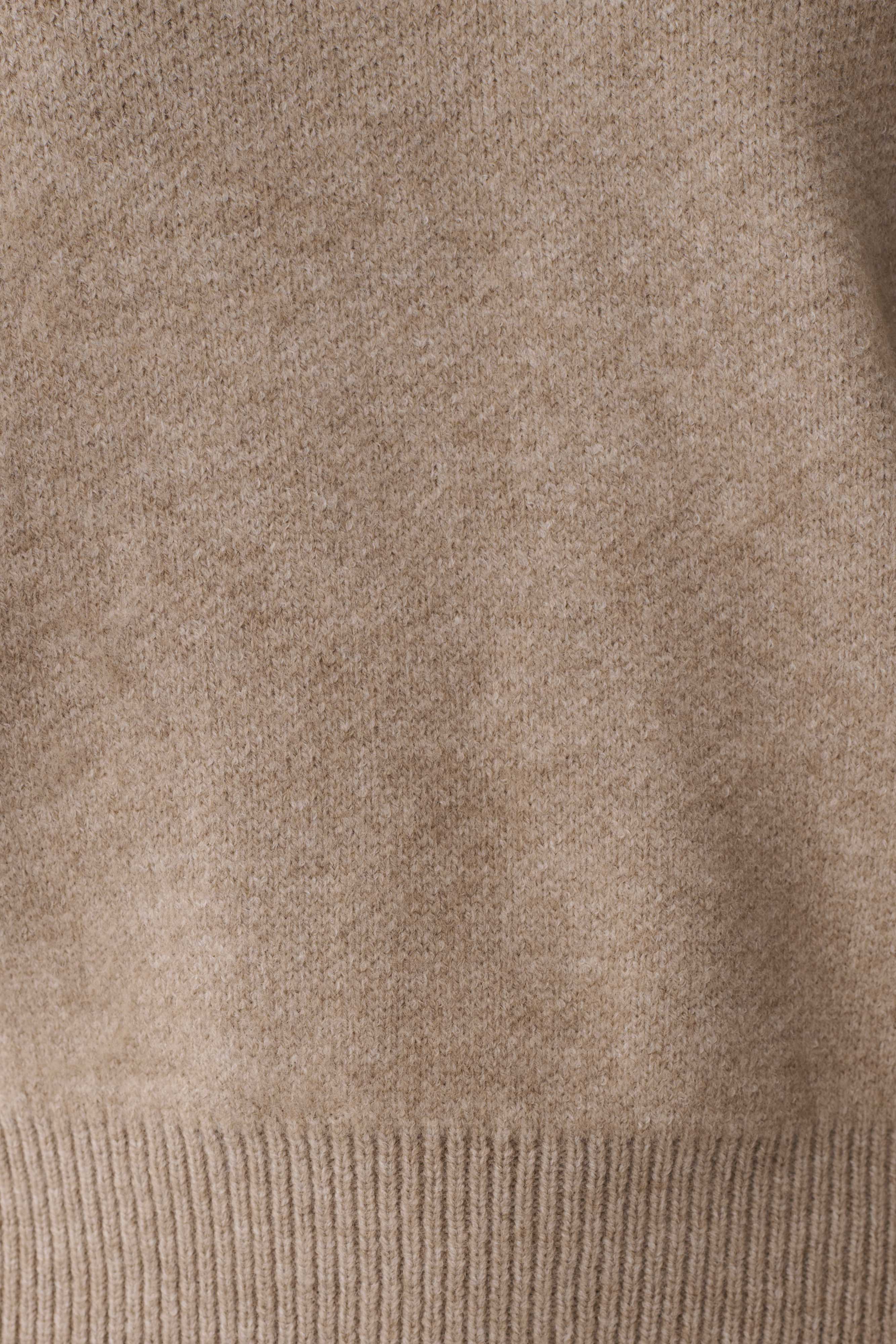 Luca Knit Jumper - Beige Marle - Image 7