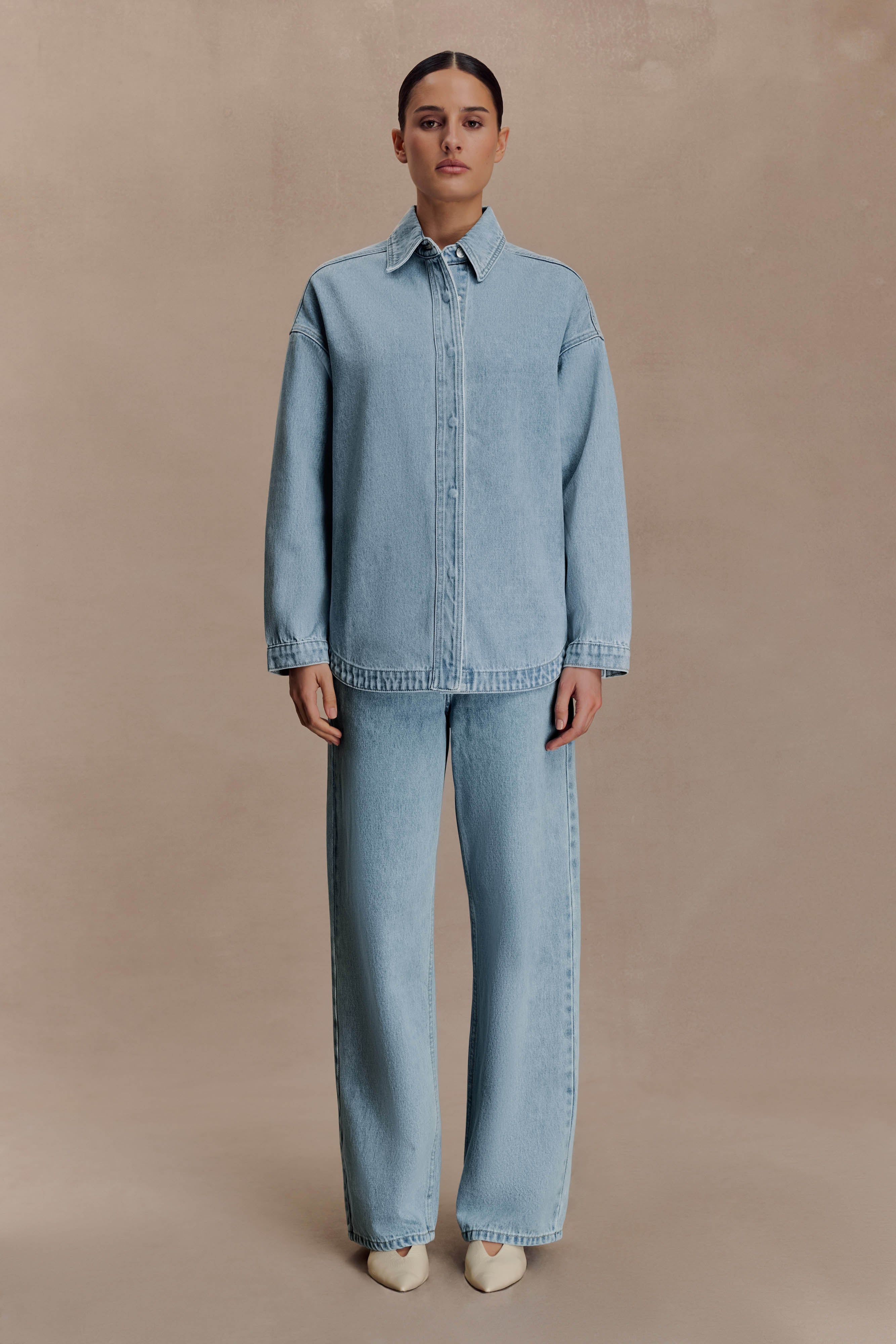 Mannon Mid Rise Denim Jeans - 80'S Blue - Image 5