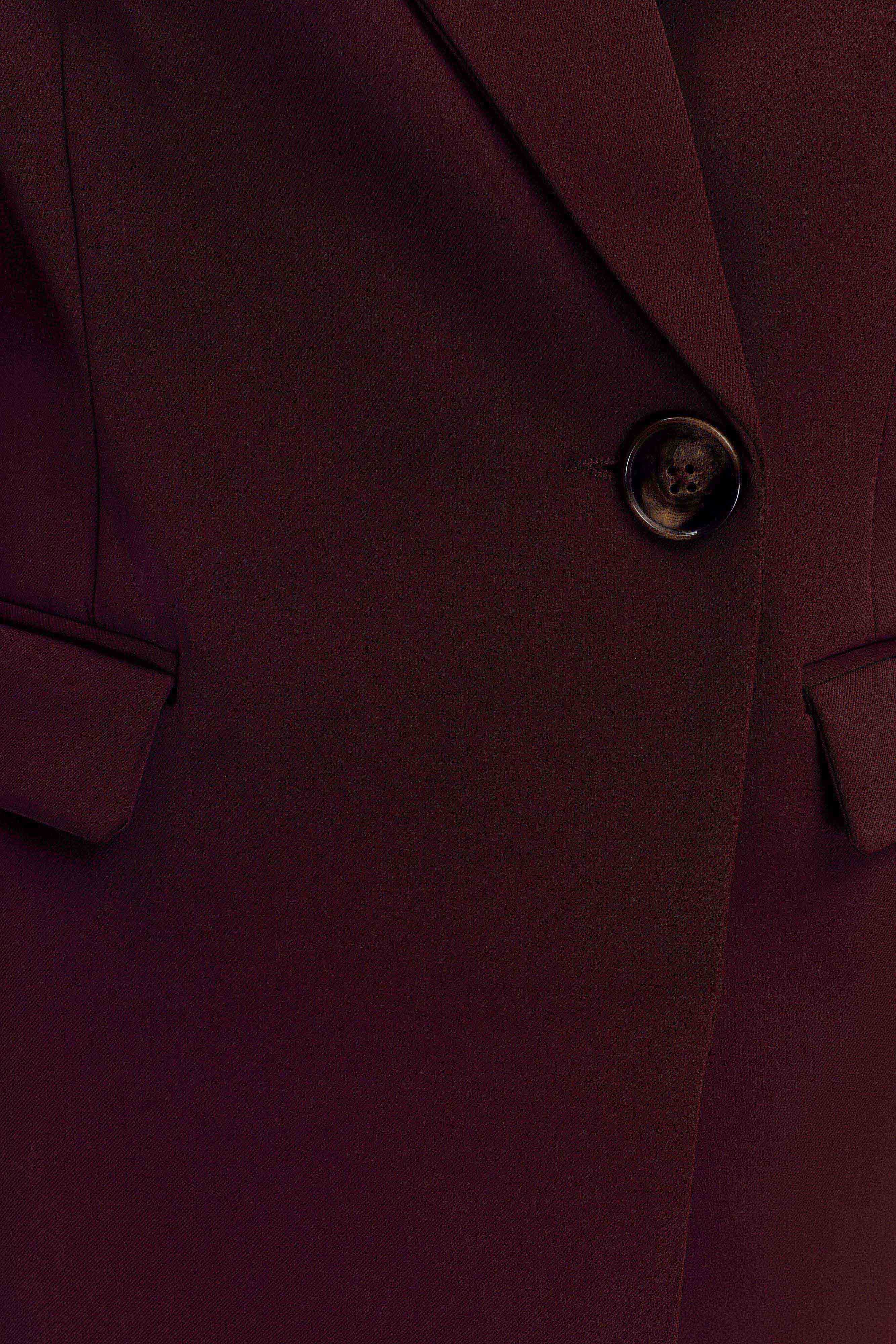 Mateo Oversized Blazer - Mahogany - Image 7