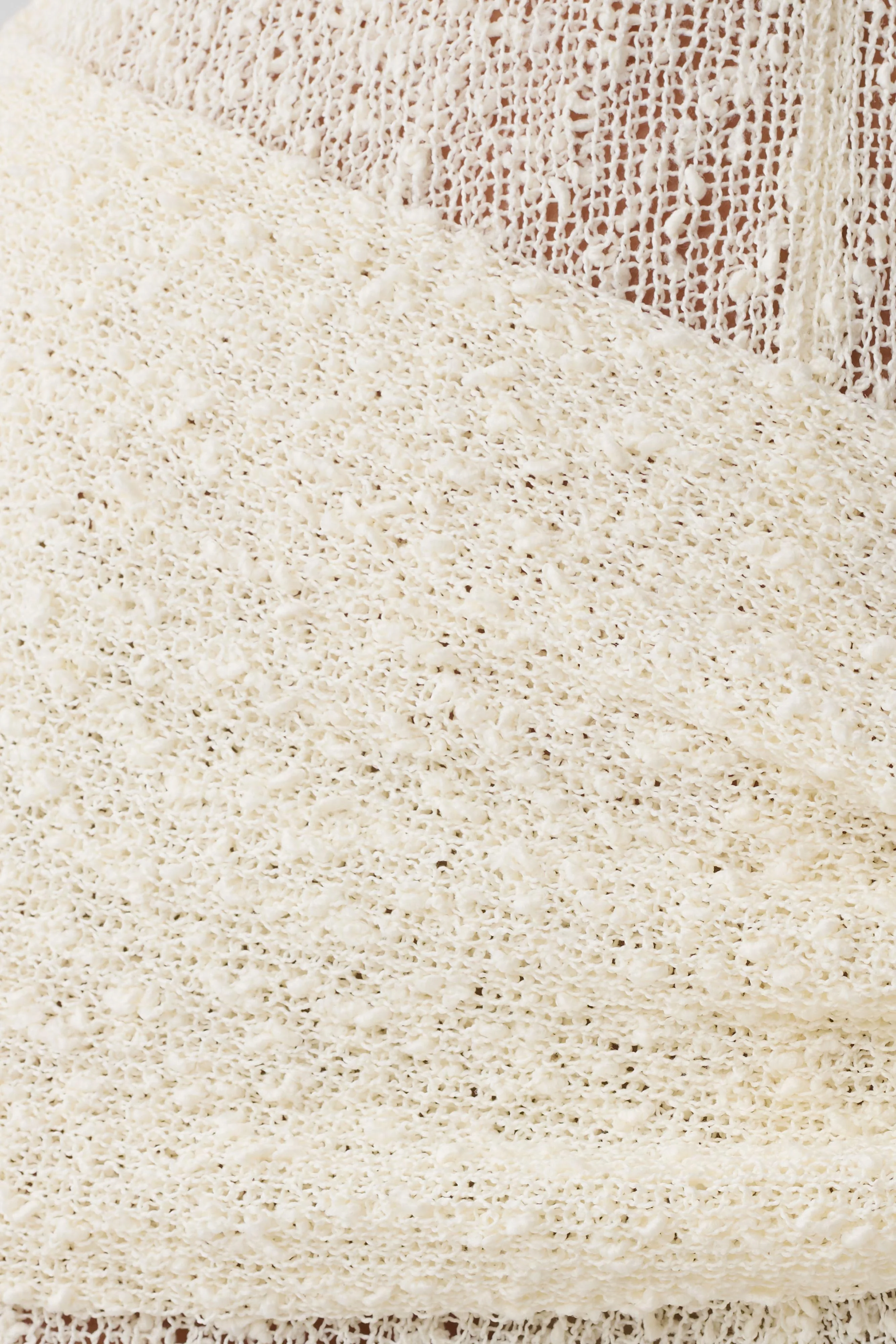Mattais Boucle Knit Pants - Ivory - Image 7