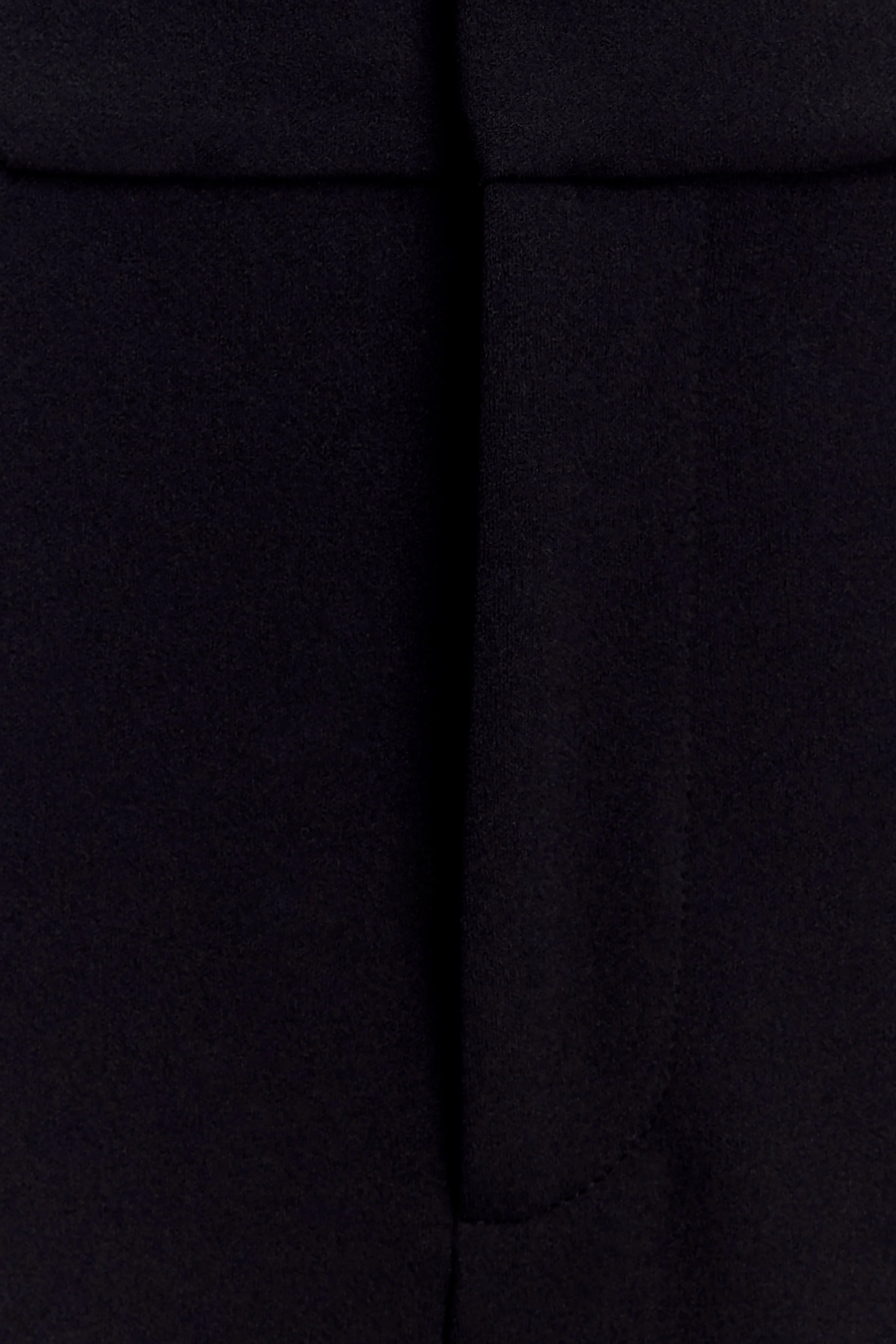 Maude Crepe Straight Leg Pants - Black - Image 7