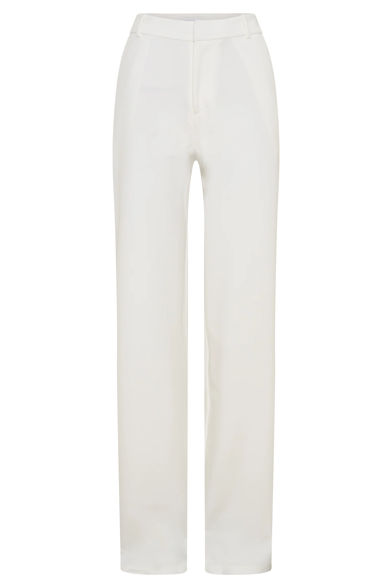 Maude Crepe Straight Leg Pants - Ivory - Image 9
