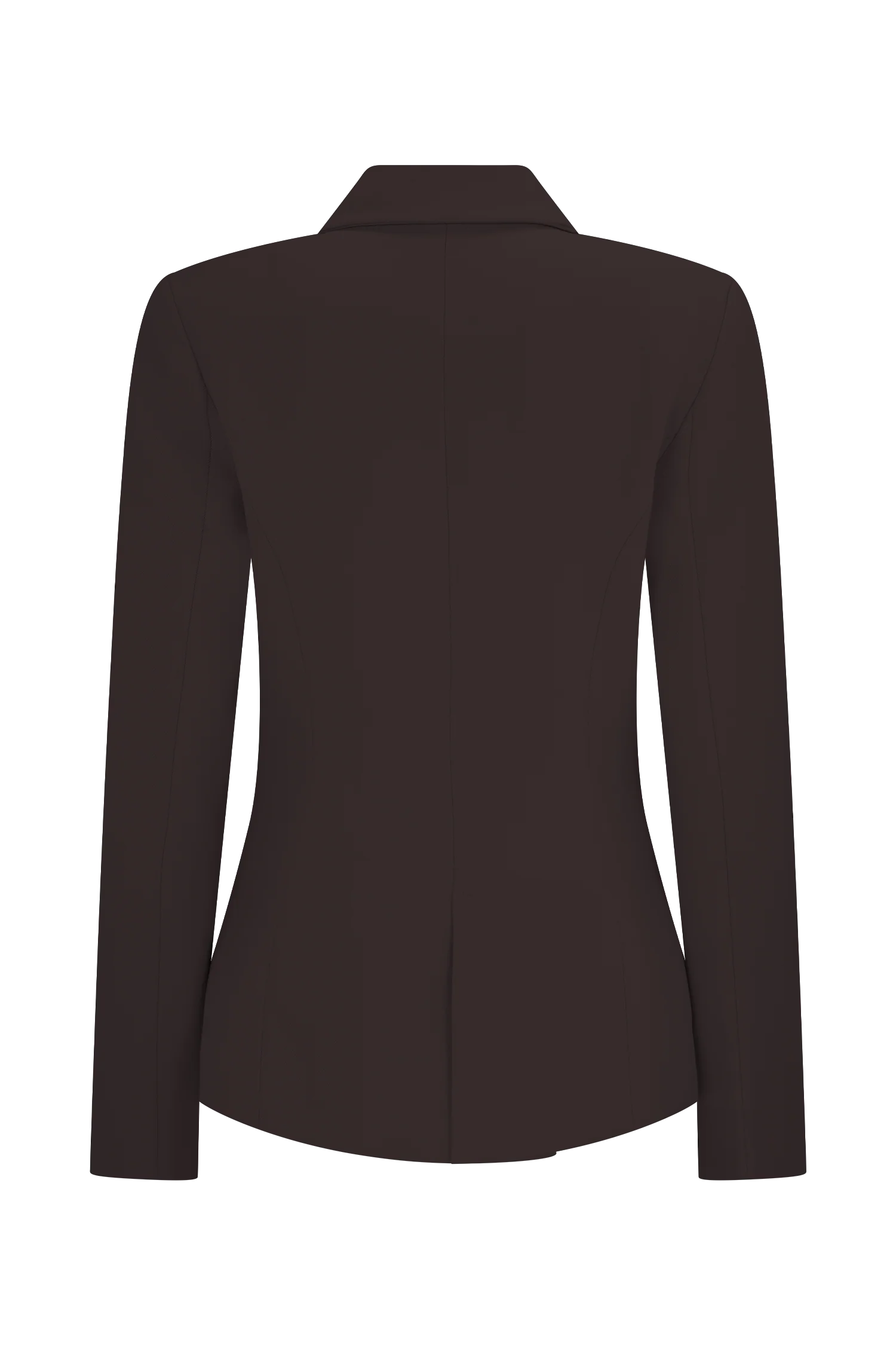 Max Cinched Waist Blazer - Chocolate - Image 9