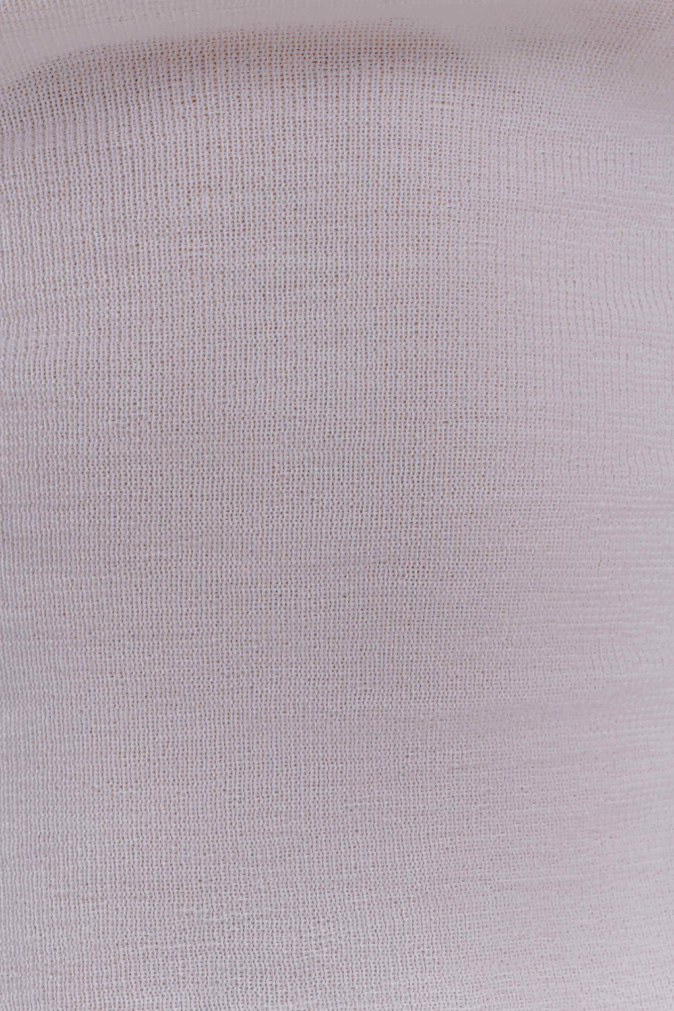 Paedyn Merino Wool Ribbed Long Sleeve Top - Ivory - Image 9