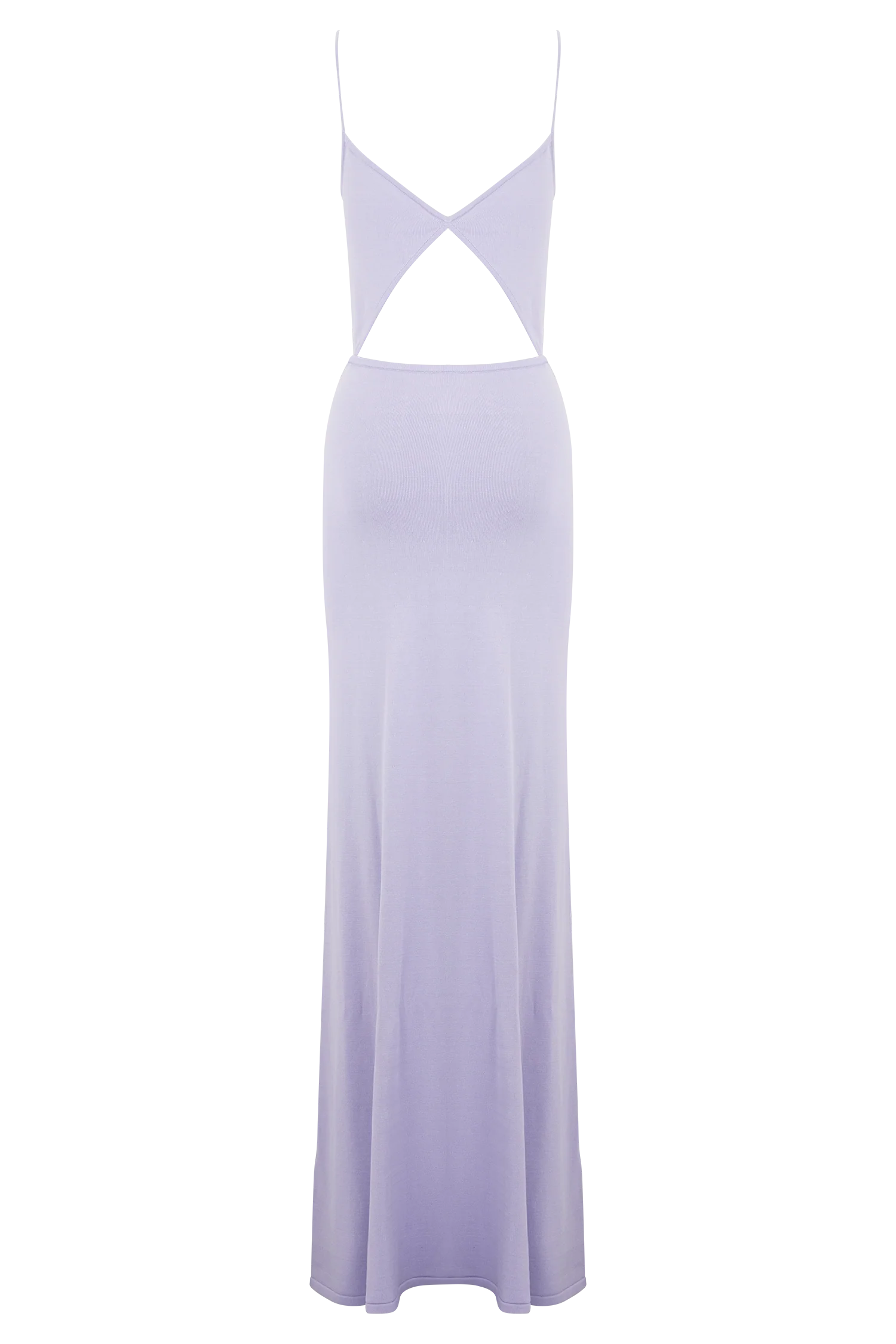 Reama Wrap Over Knit Maxi Dress - Cornflower Blue - Image 10