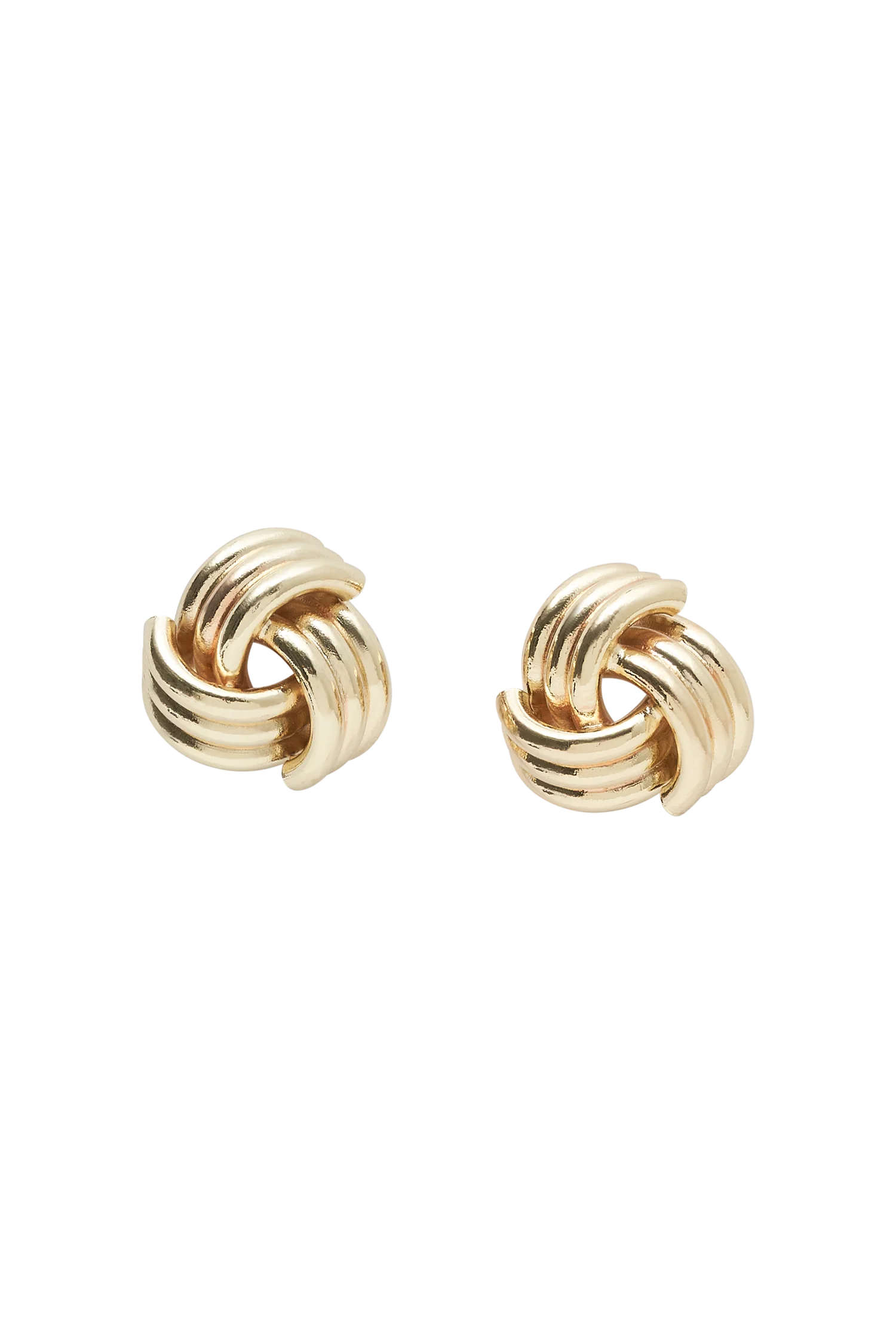 Rowan Knotted Earrings - Gold - Image 6
