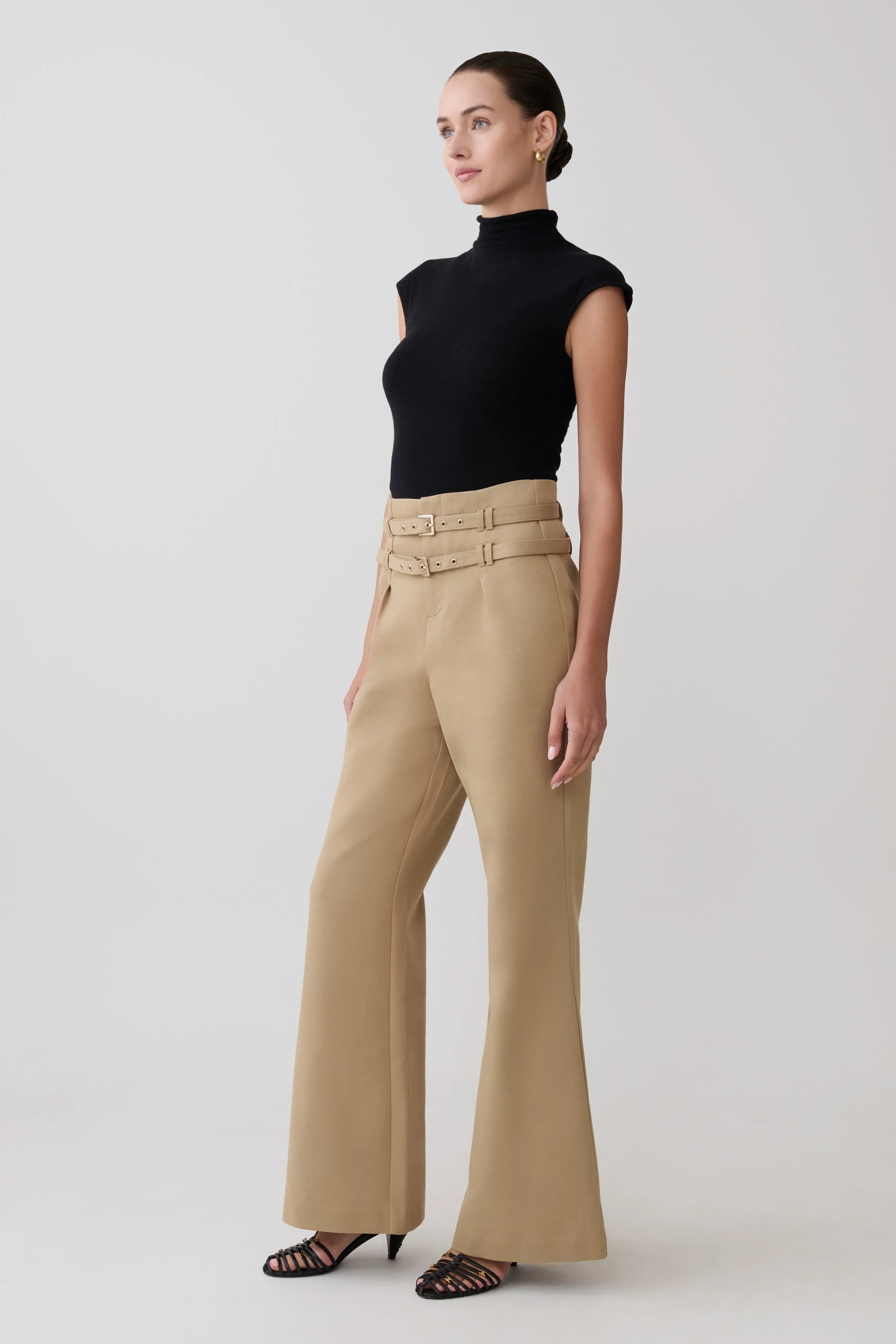 Sonny Short Sleeve Knit Top - Black - Image 4