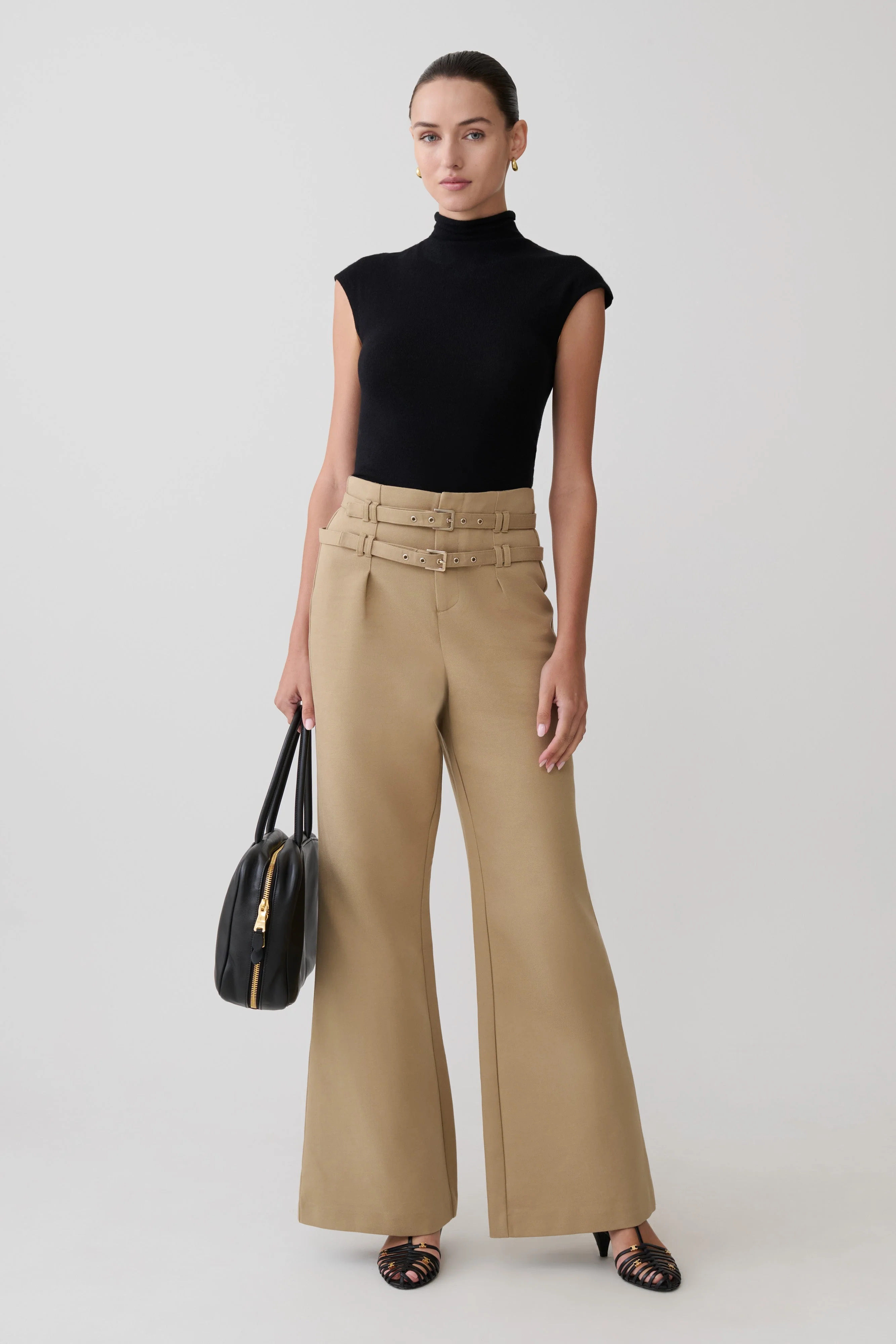 Sonny Short Sleeve Knit Top - Black - Image 6