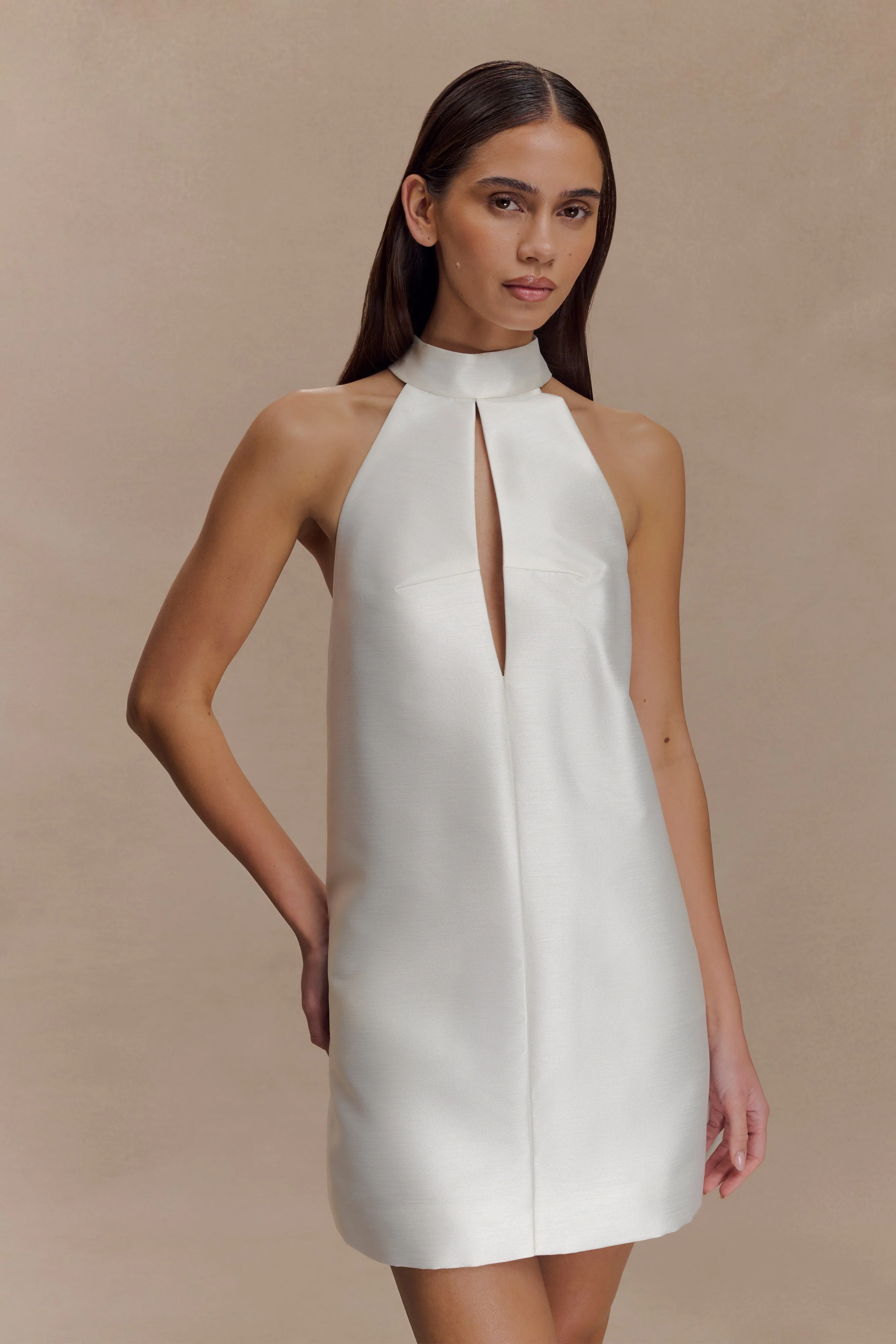 Sophie Mini Dress - White - Image 6