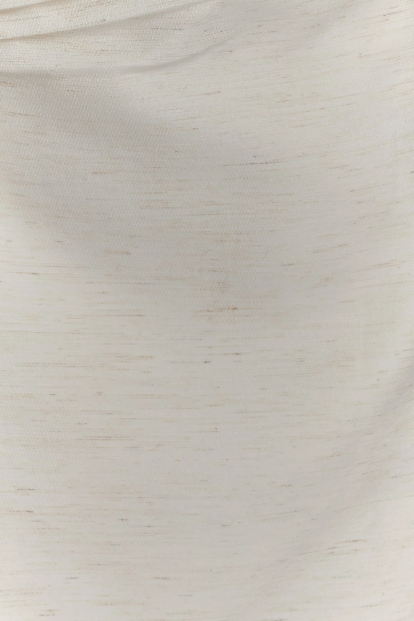 Steph Strapless Linen Mini Dress - White - Image 7