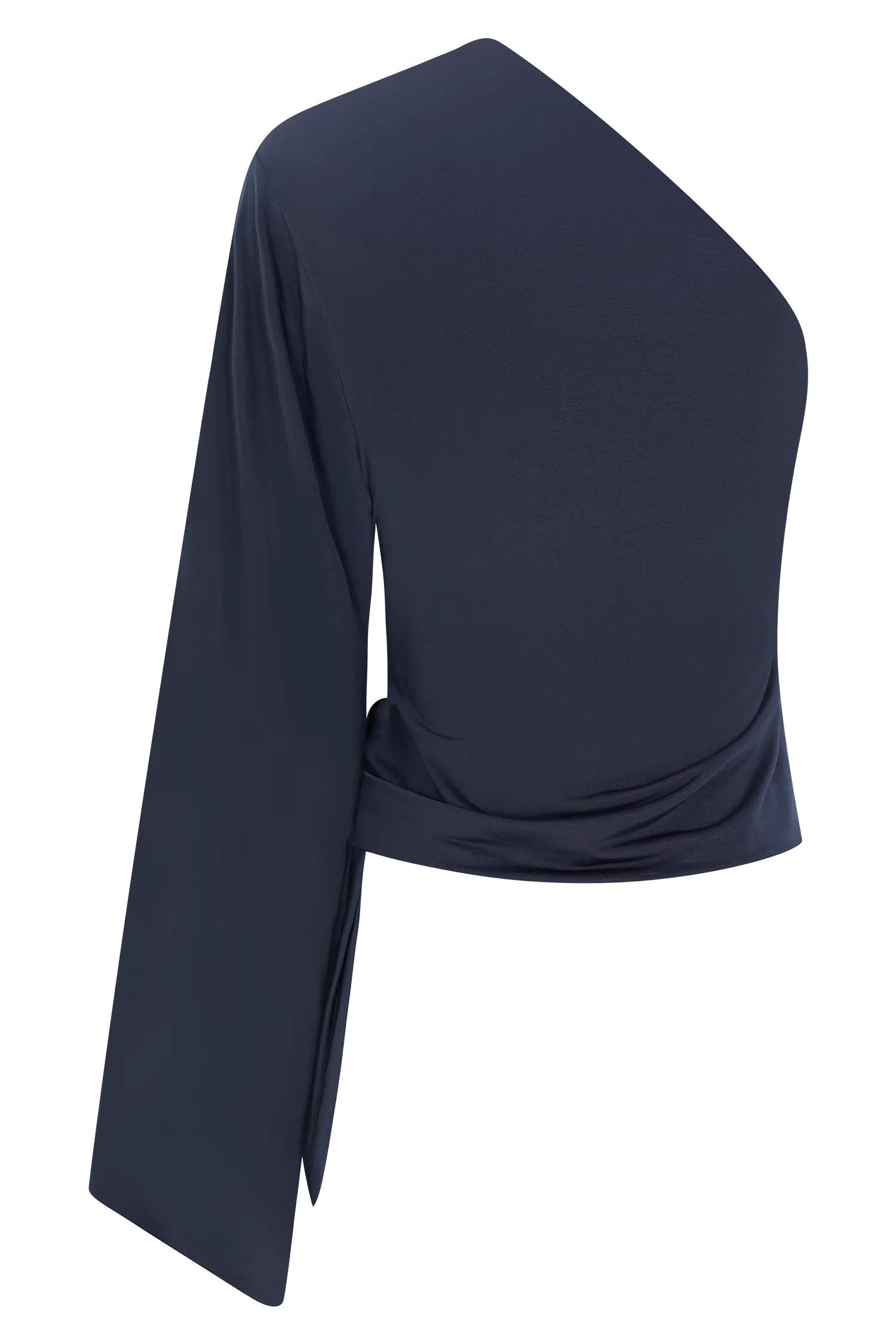 Vivica Slinky One Shoulder Top - Midnight Navy - Image 8