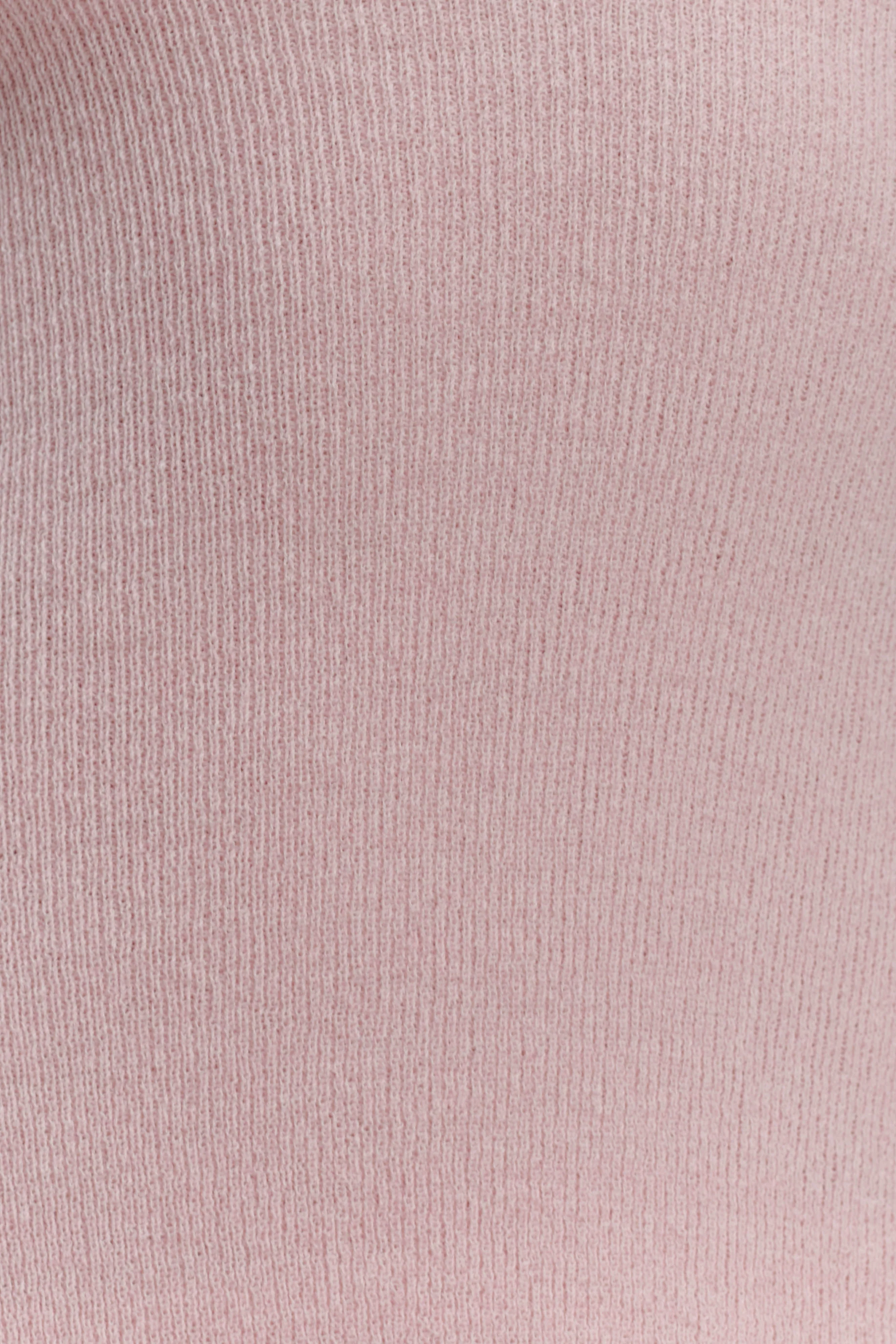 Willowmena Halter Neckline Mini Dress With Tubed Hem - Baby Pink - Image 6