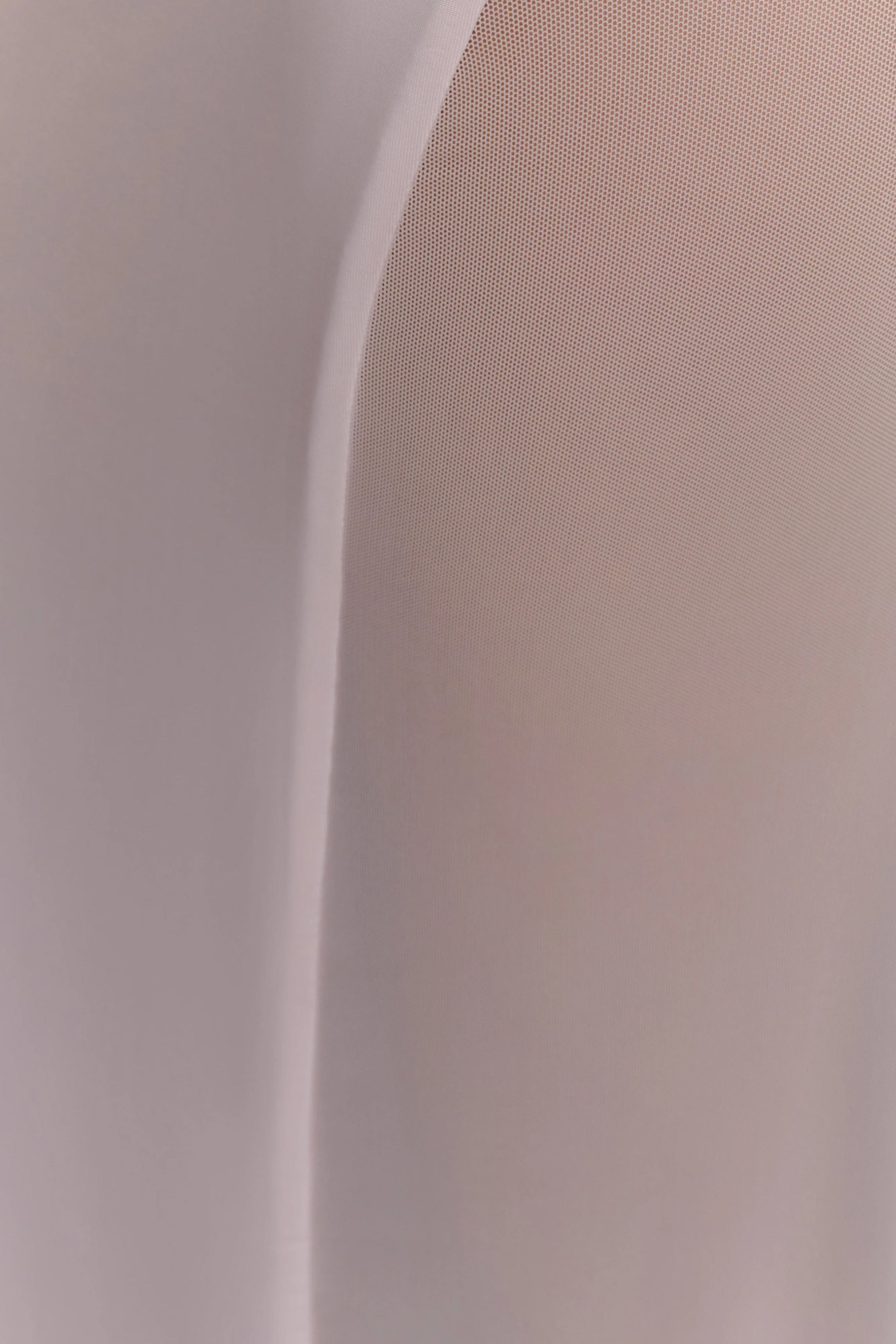 Wyatt Slinky And Mesh Maxi Dress - Pale Pink - Image 5