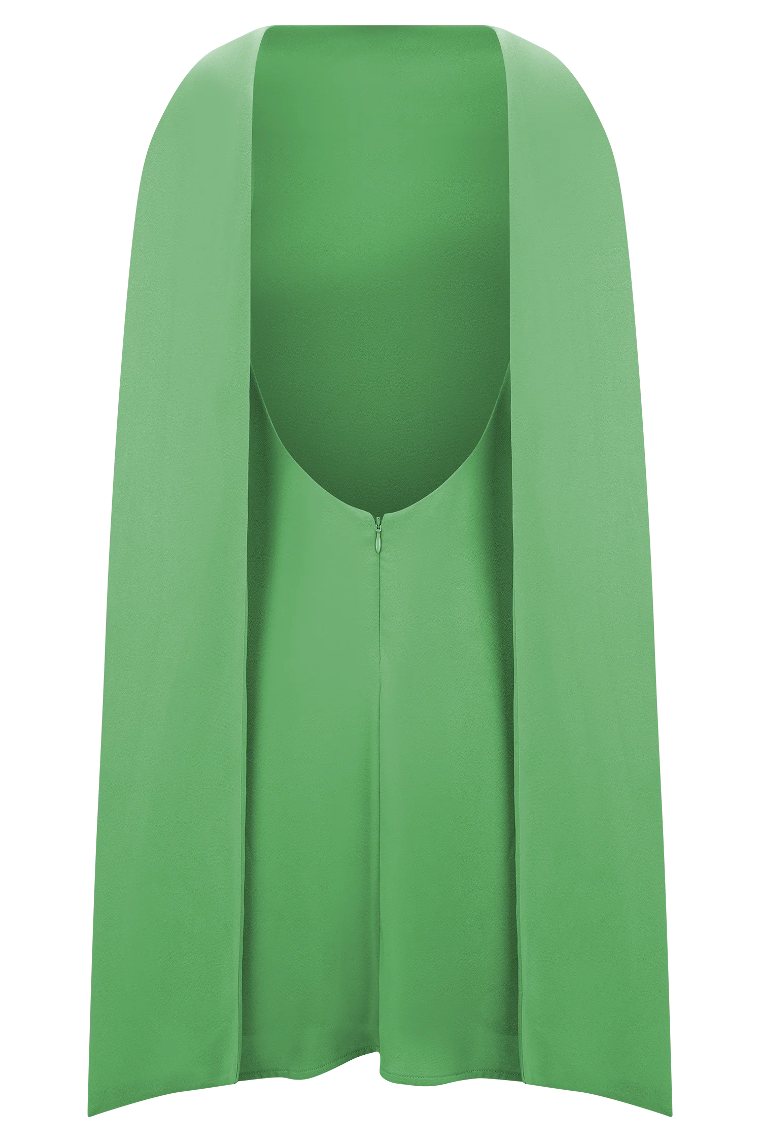Wynter Scarf Draped Mini Dress - Green - Image 6