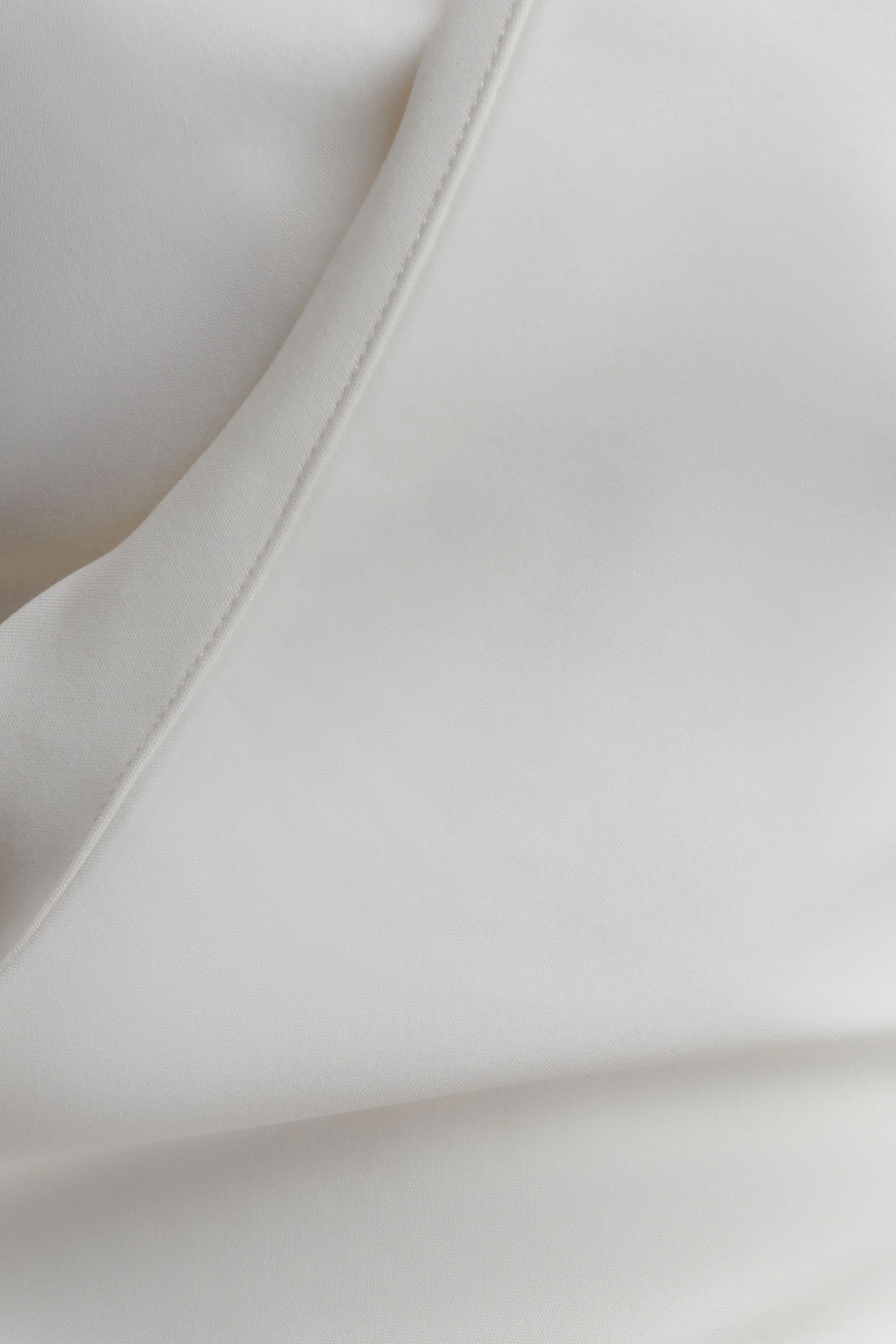 Yanina Cotton Halter Midi Dress - White - Image 7